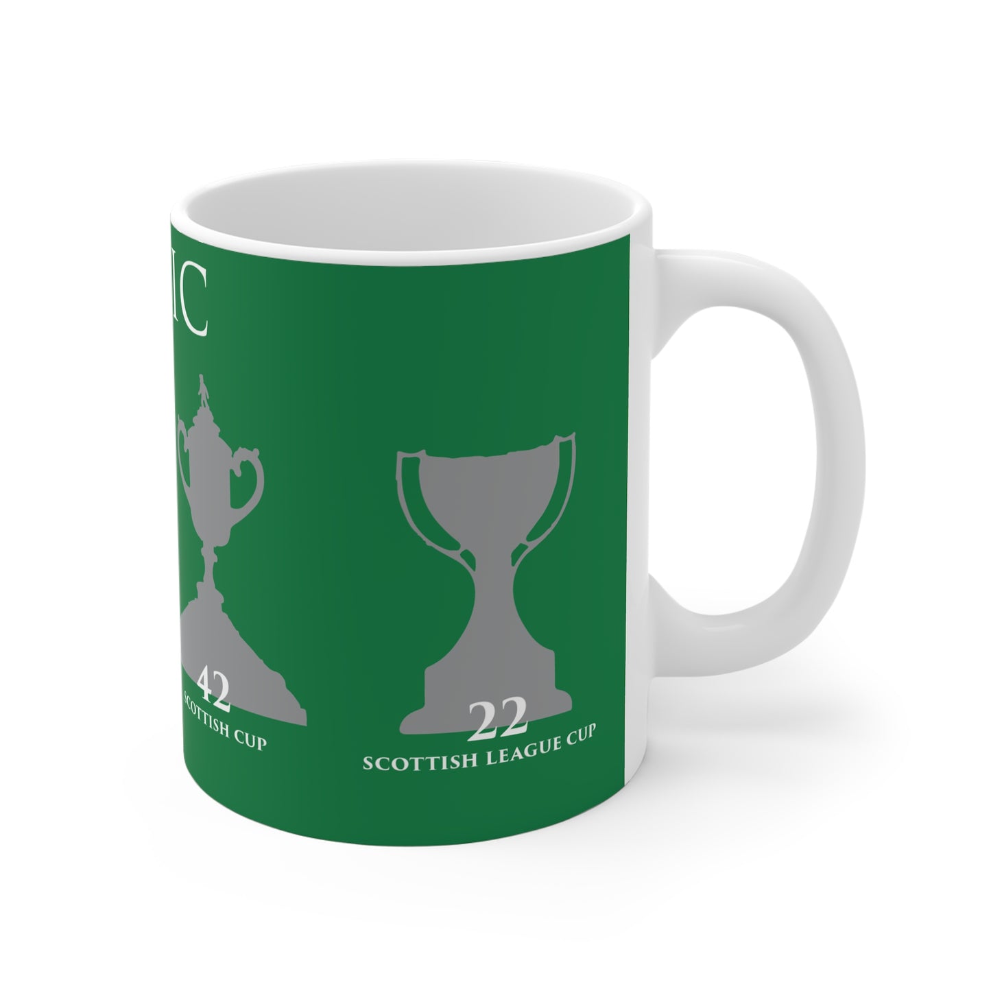 Celtic Trophies Mug - Green
