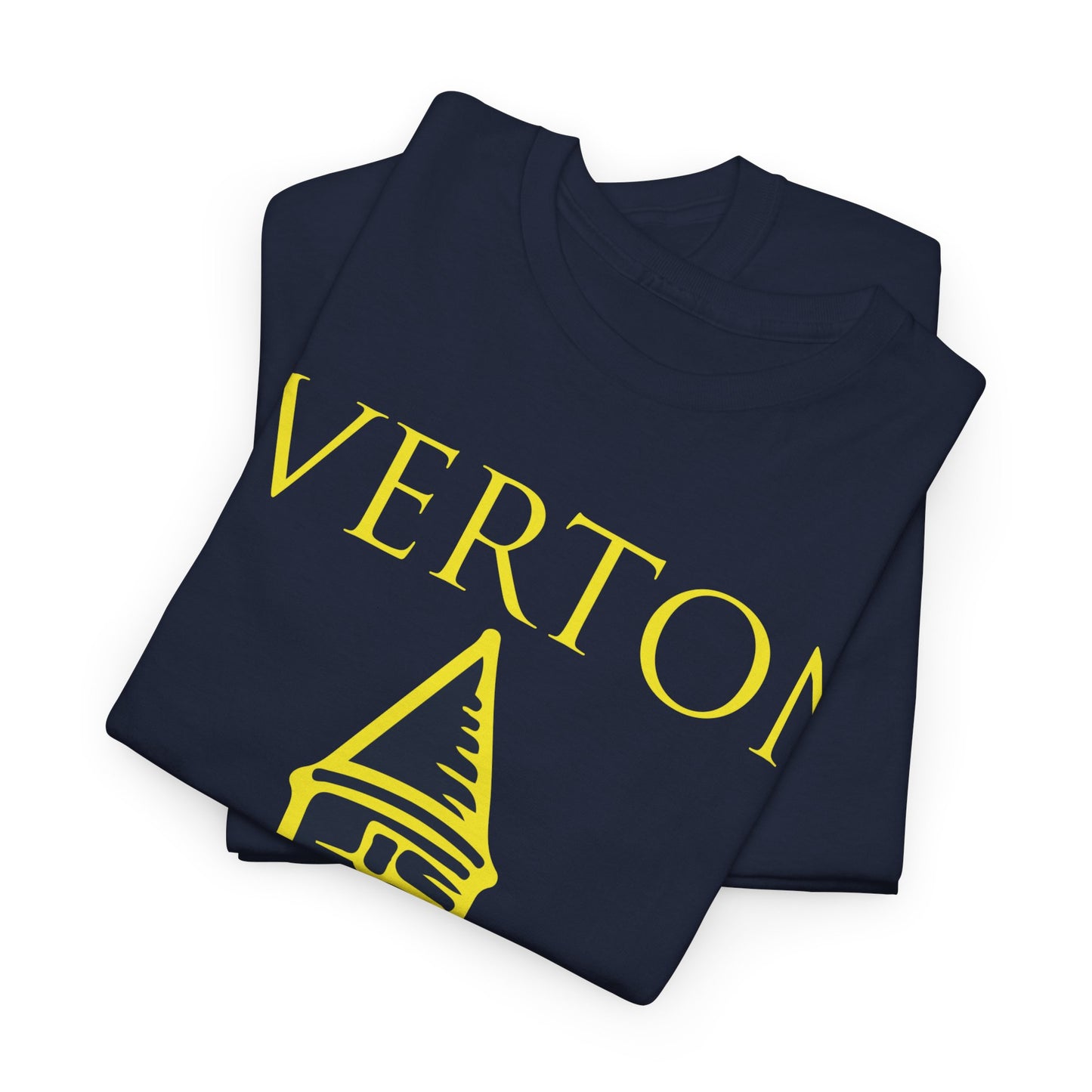 Everton Tower & Trophies Unisex Heavy Cotton T-Shirt - Royal/White/Black/Gold/Navy