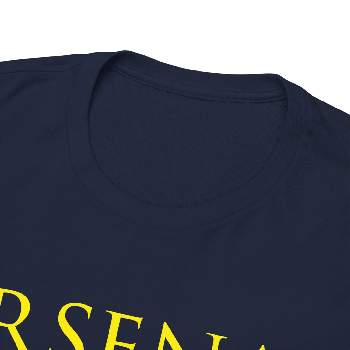 Arsenal Trophies Collection Unisex Heavy Cotton T-Shirt - Red/White/Black/Gold/Royal/Charcoal/Navy