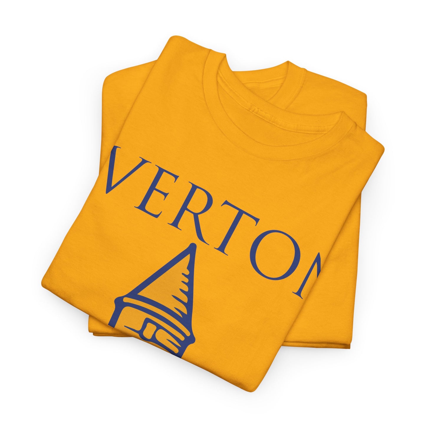 Everton Tower & Trophies Unisex Heavy Cotton T-Shirt - Royal/White/Black/Gold/Navy