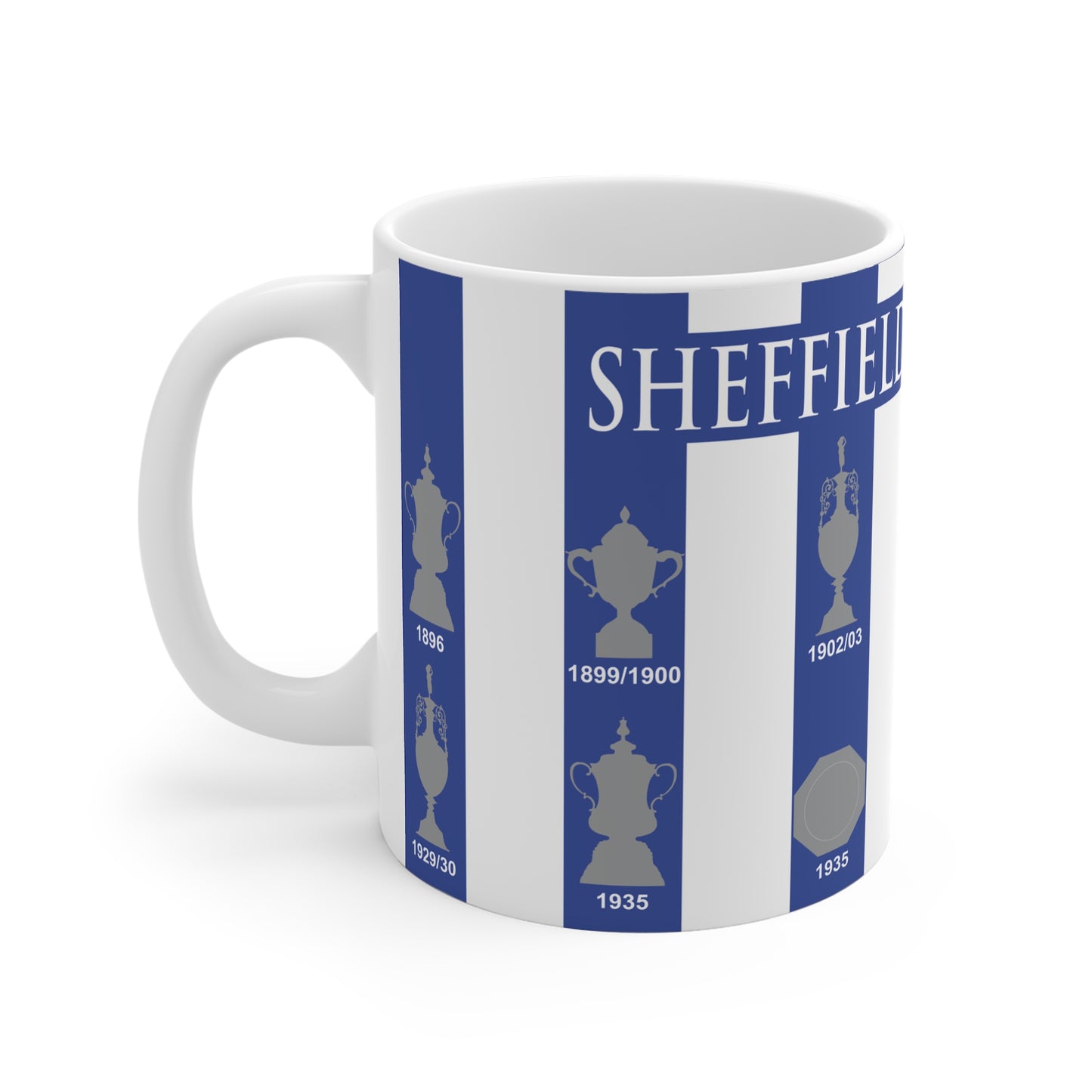 Sheffield Wednesday Trophies Collection Mug - White Text Header