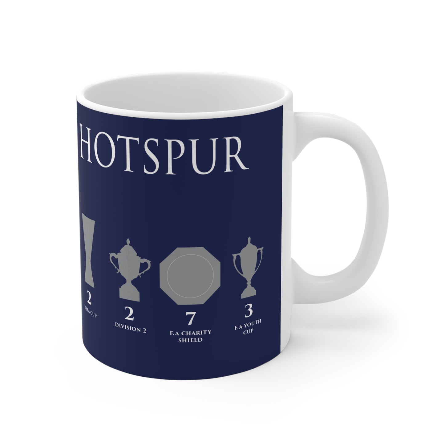 Tottenham Hotspur Trophies Mug - Blue