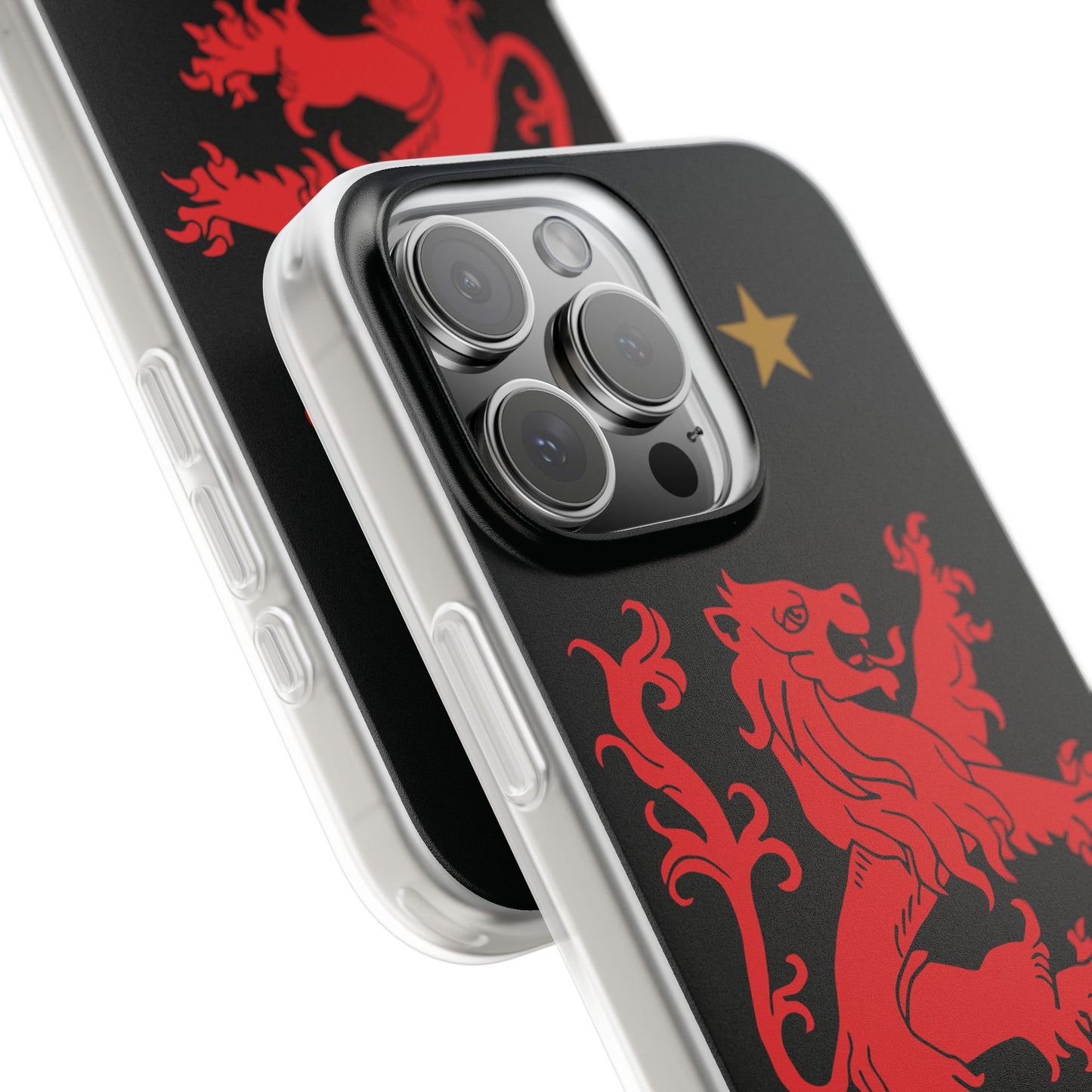Aston Villa 150th Anniversary iPhone Flexi Case - Black