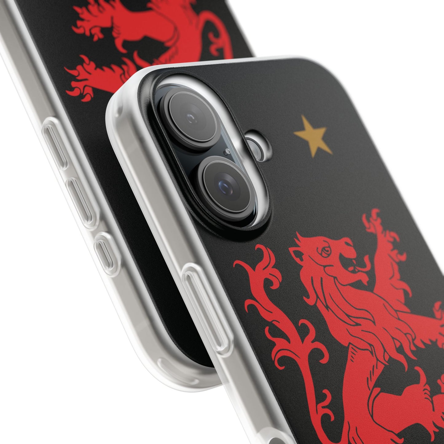Aston Villa 150th Anniversary iPhone Flexi Case - Black