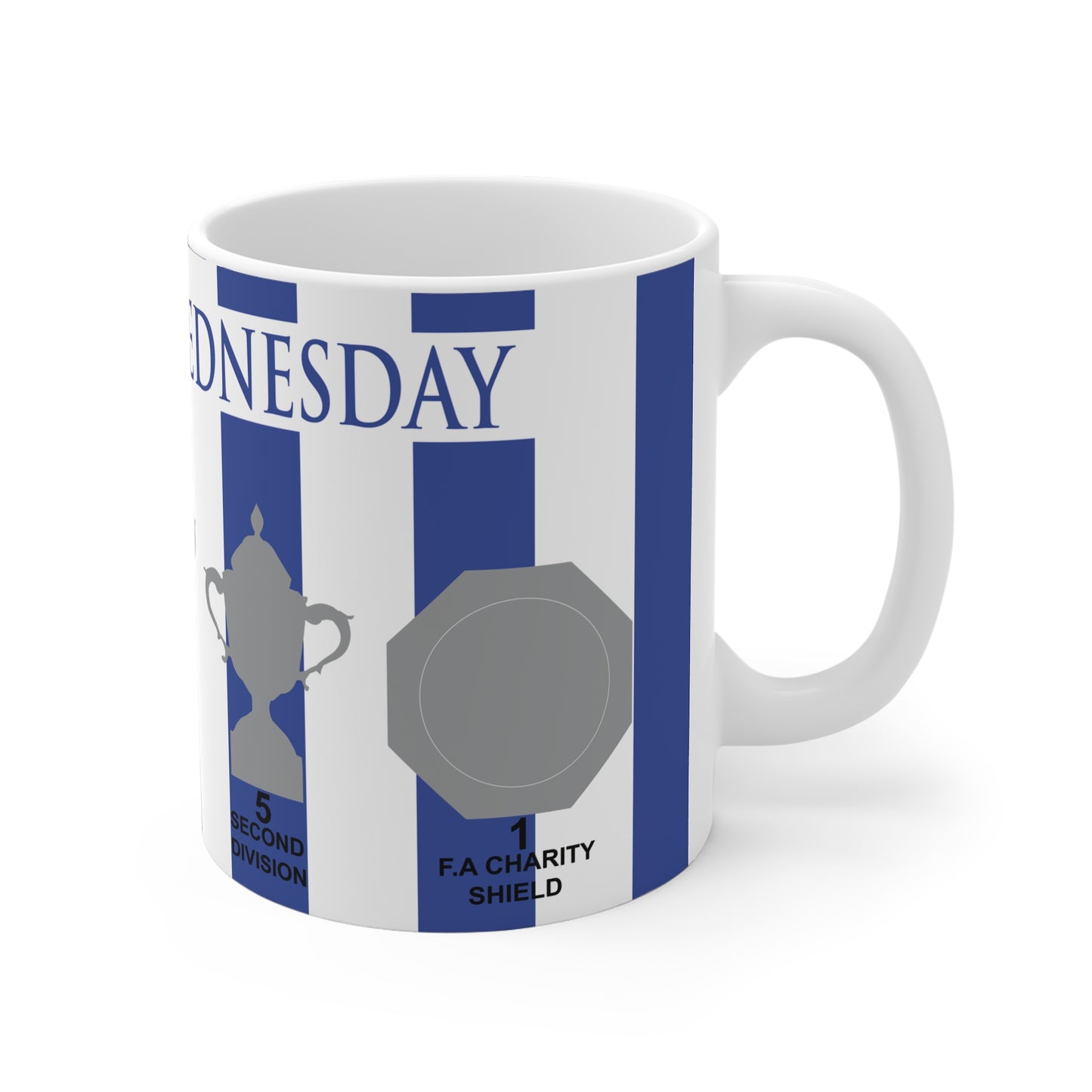 Sheffield Wednesday Trophies Mug - Blue Text Header