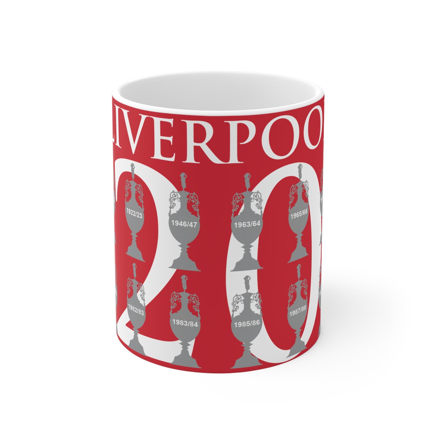 Liverpool 20 League Champions Mug - Red