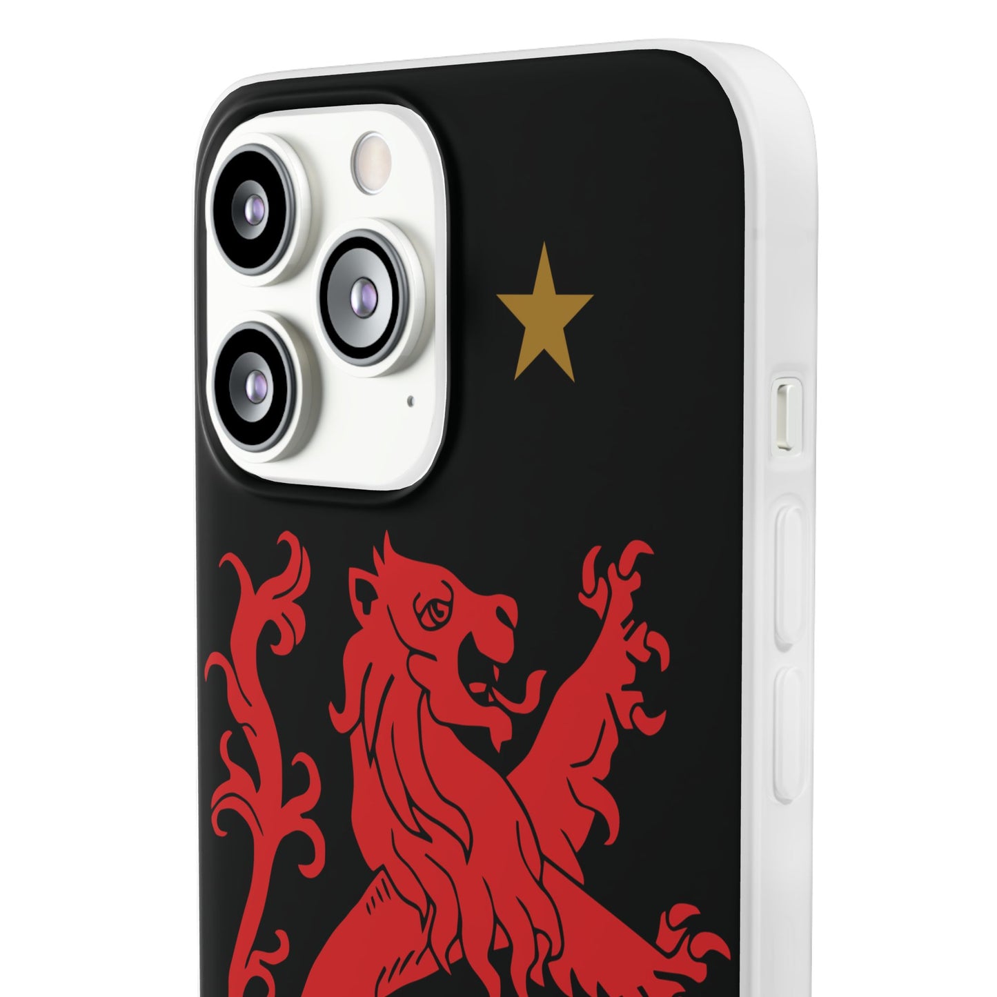 Aston Villa 150th Anniversary iPhone Flexi Case - Black