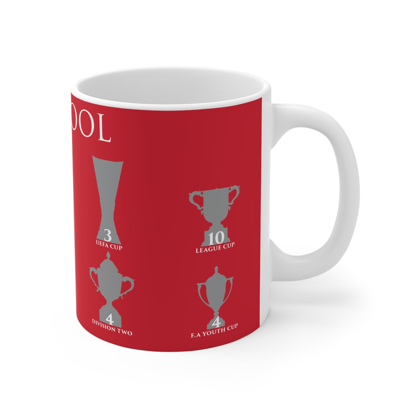 Liverpool Trophies Mug - Red