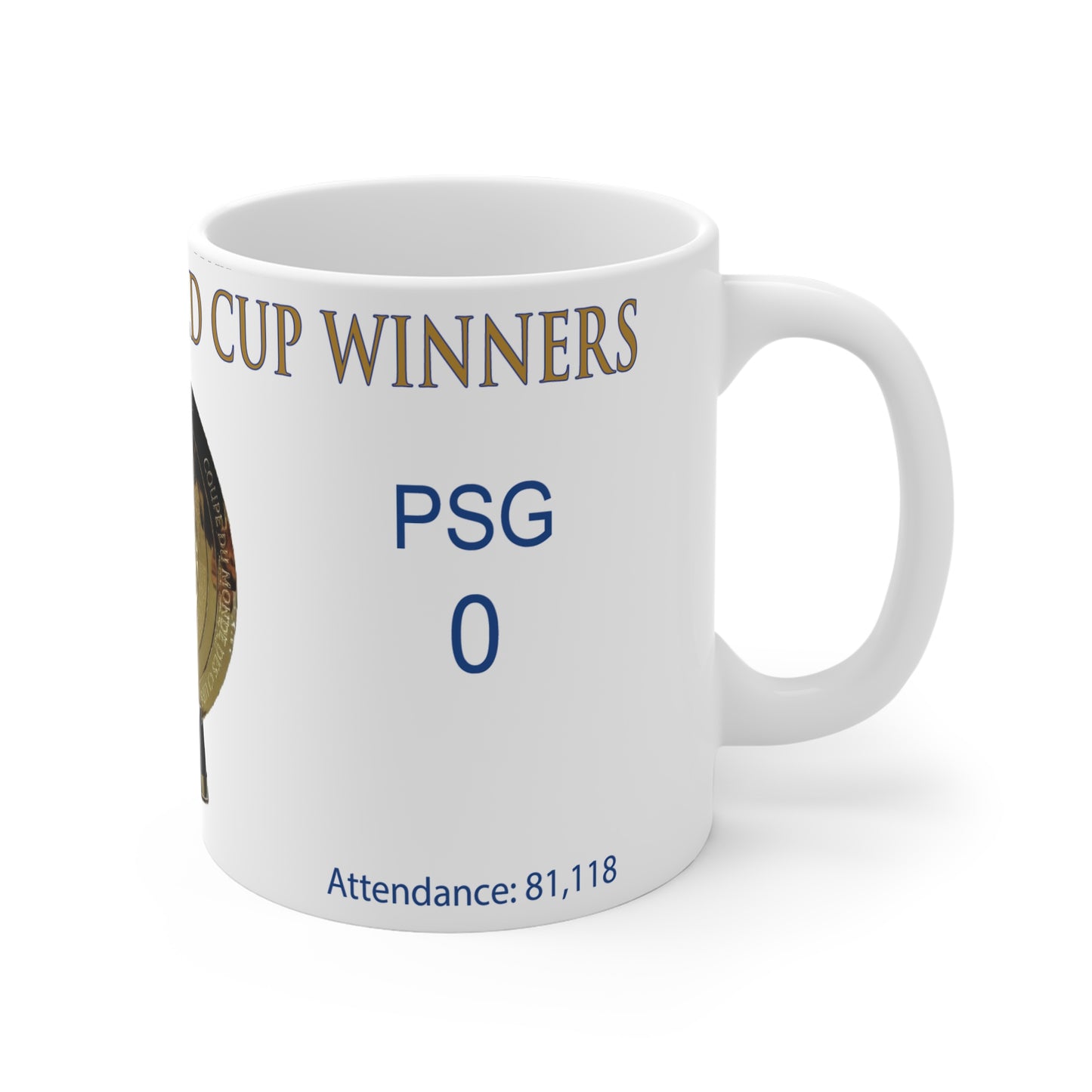 Chelsea 2025 FIFA Club World Cup Winners Mug - White