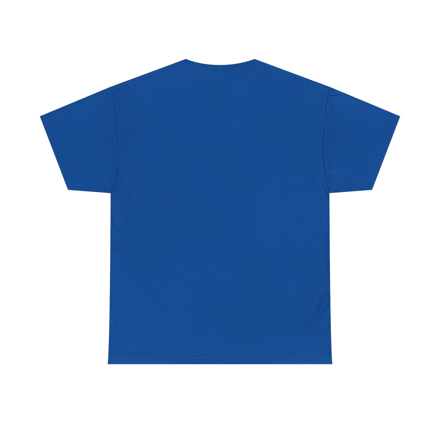 Leeds United Trophies Unisex Heavy Cotton T-Shirt - White/Black/Gold/Royal/Navy