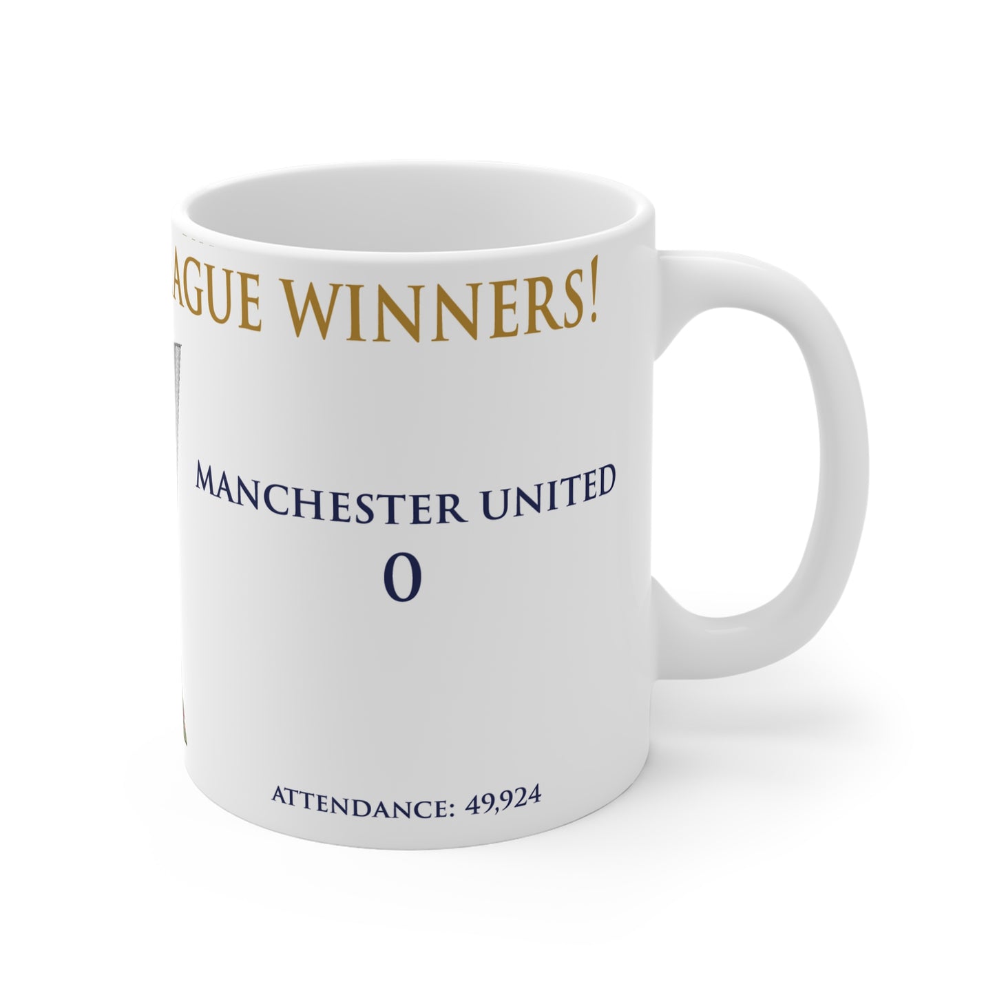 Tottenham Hotspur Europa League Winners Mug - White