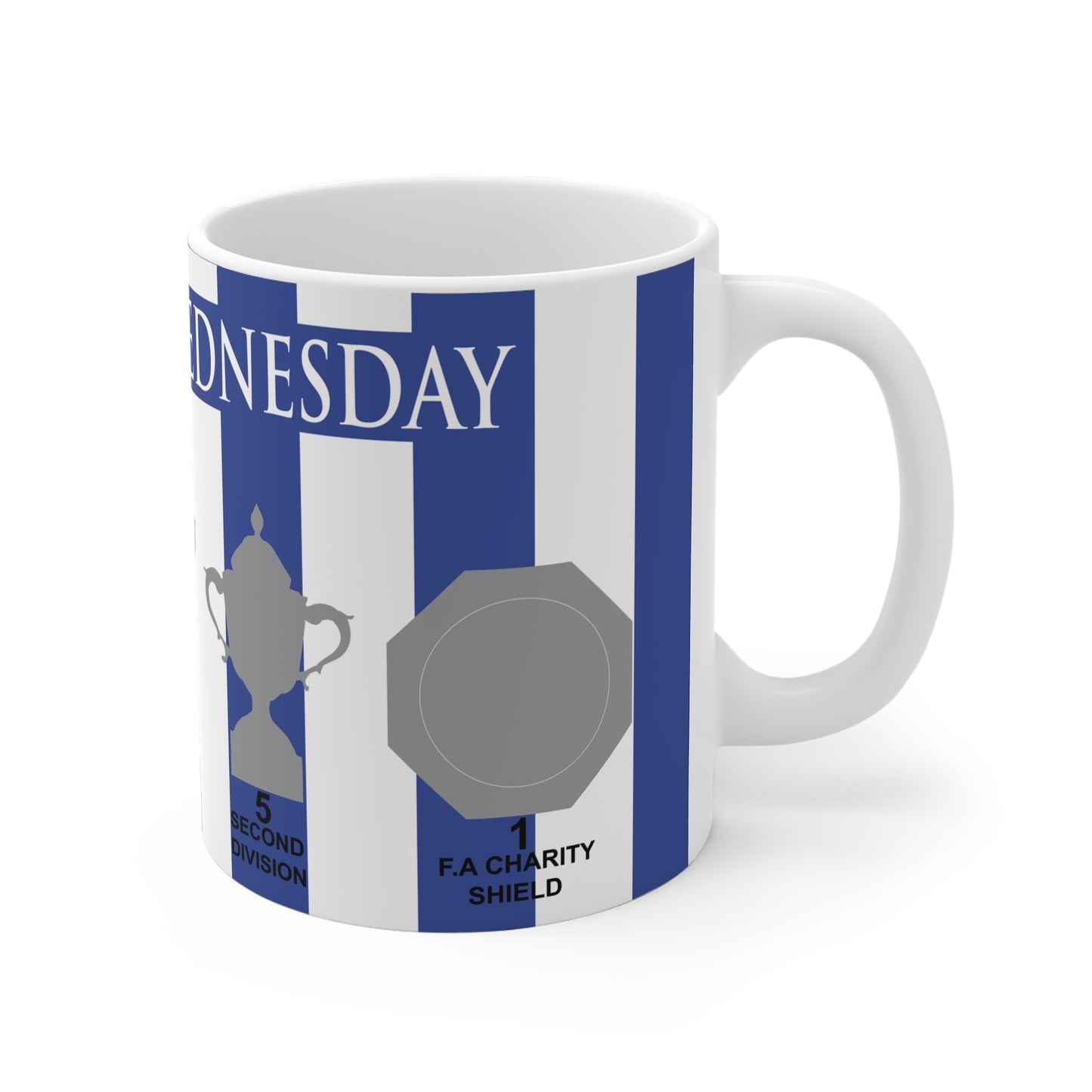 Sheffield Wednesday Trophies Mug - White Text Header