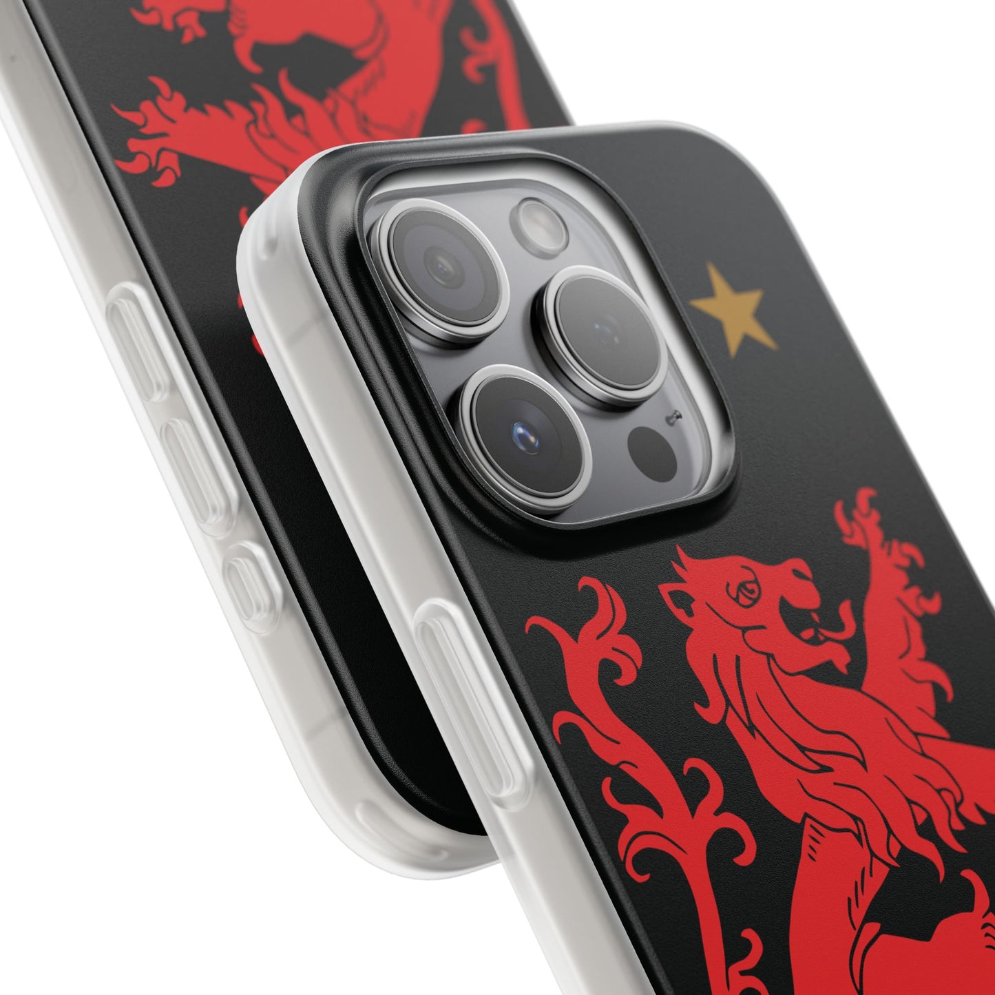 Aston Villa 150th Anniversary iPhone Flexi Case - Black