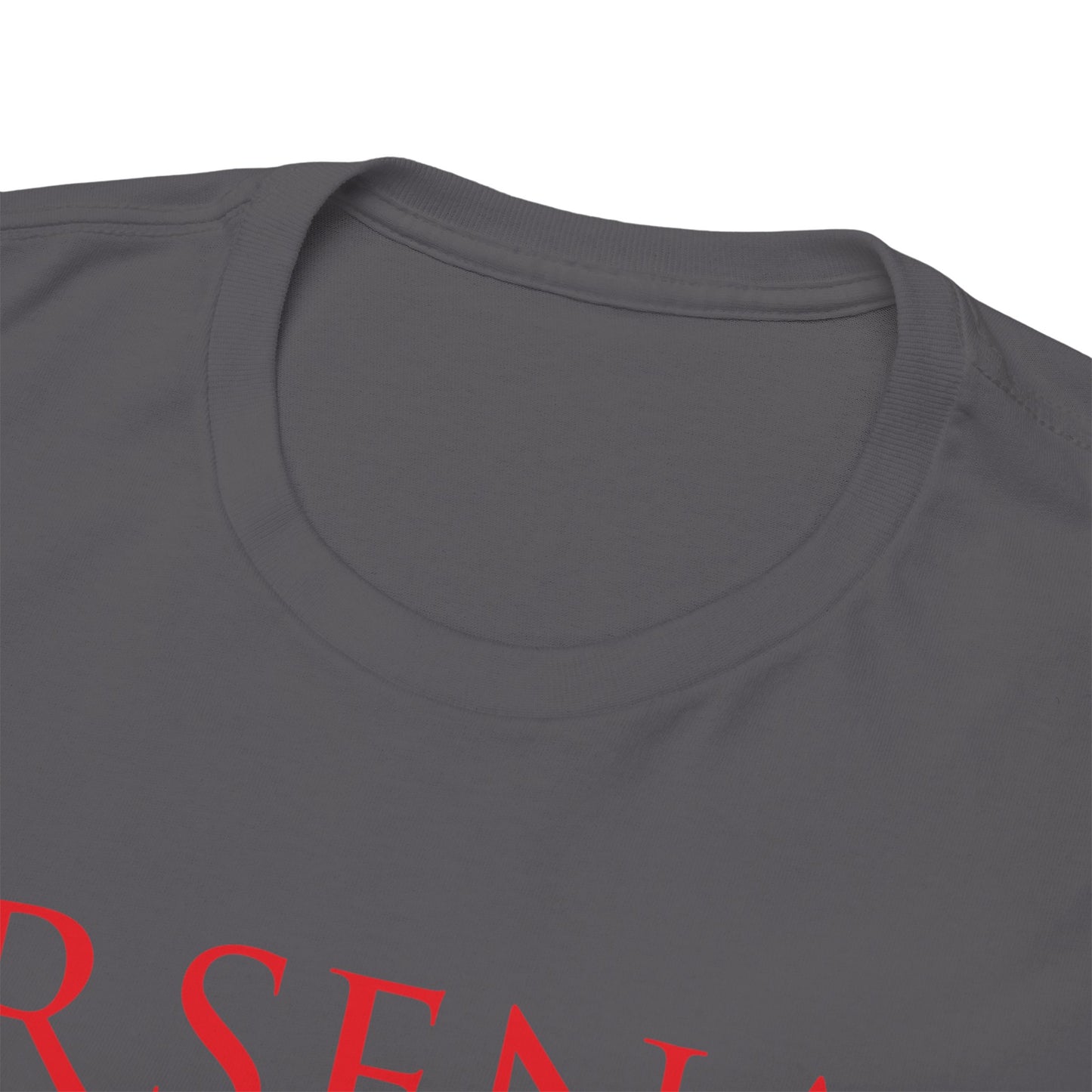 Arsenal Trophies Collection Unisex Heavy Cotton T-Shirt - Red/White/Black/Gold/Royal/Charcoal/Navy