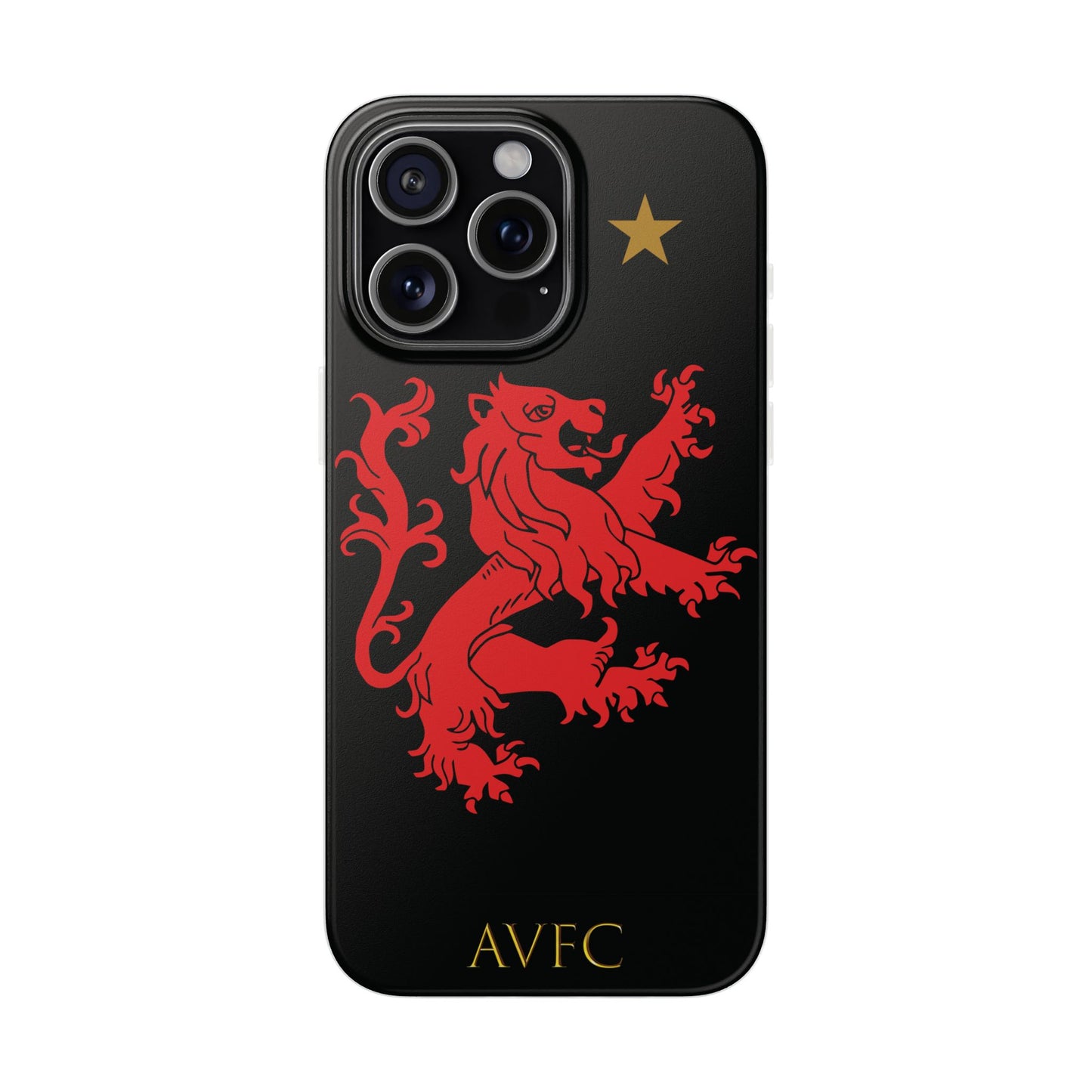 Aston Villa 150th Anniversary iPhone Flexi Case - Black