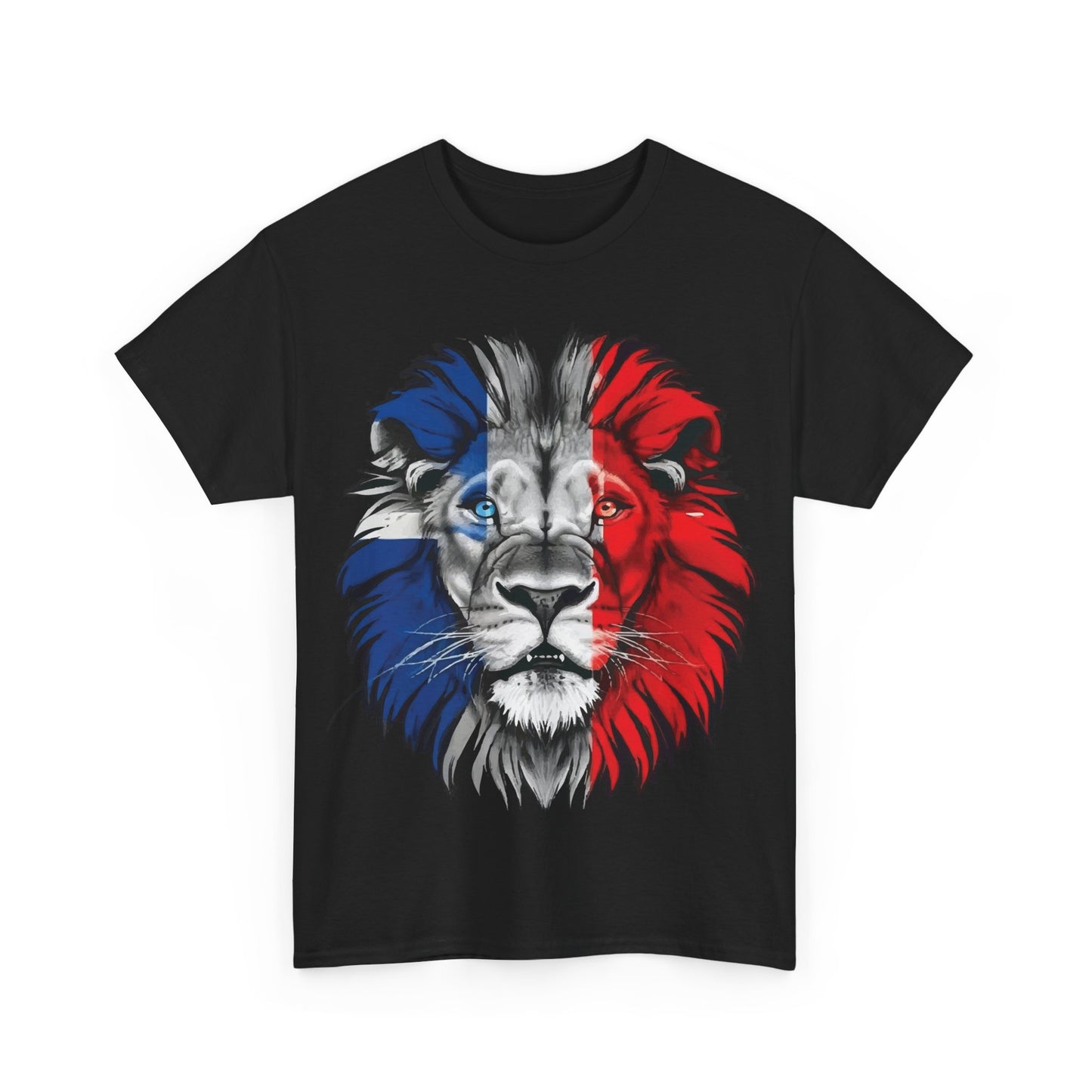 Great Britain Lion Black Unisex Heavy Cotton T-Shirt