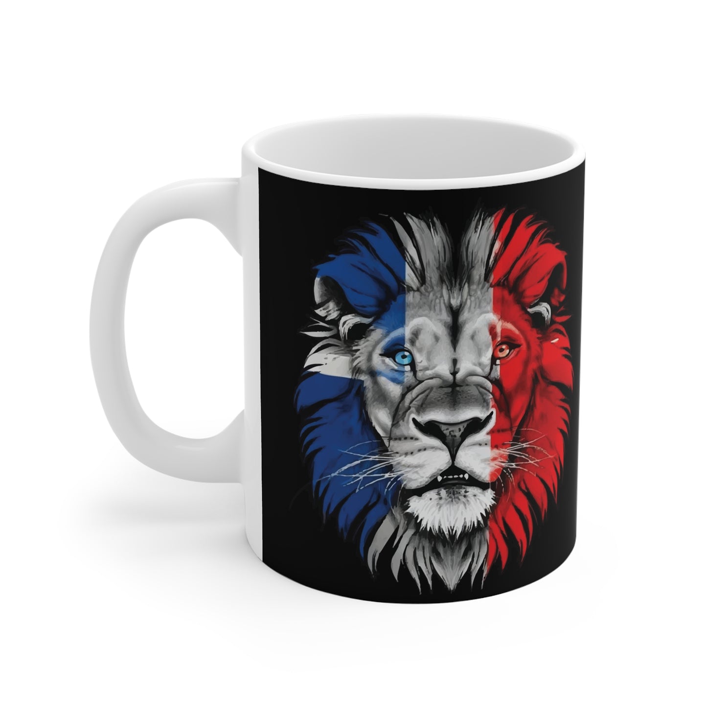 Great Britain Union Jack Lion design 11oz Mug