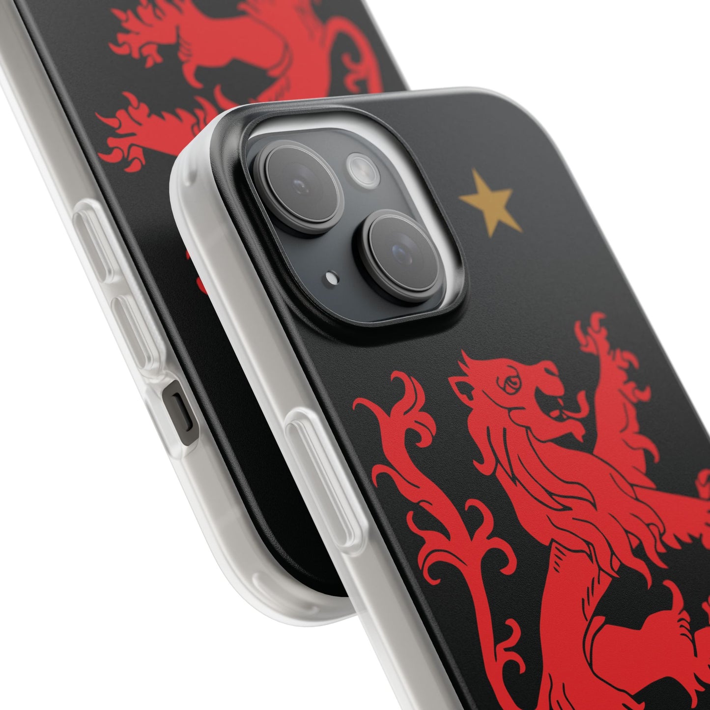 Aston Villa 150th Anniversary iPhone Flexi Case - Black