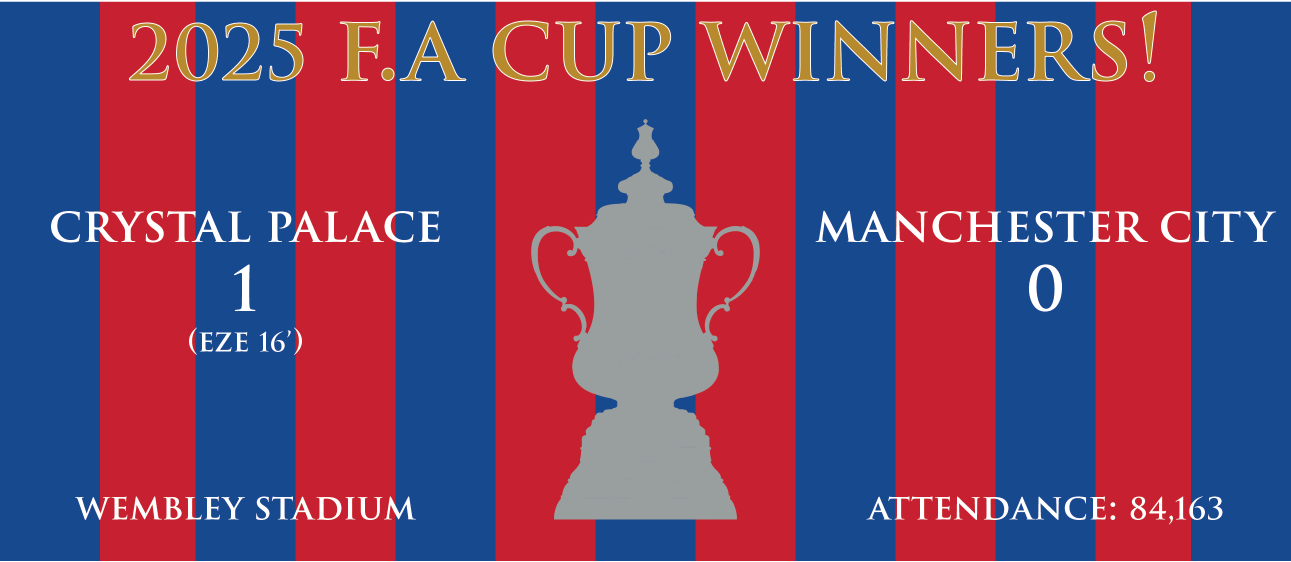 Crystal Palace F.A Cup Winners' Mug