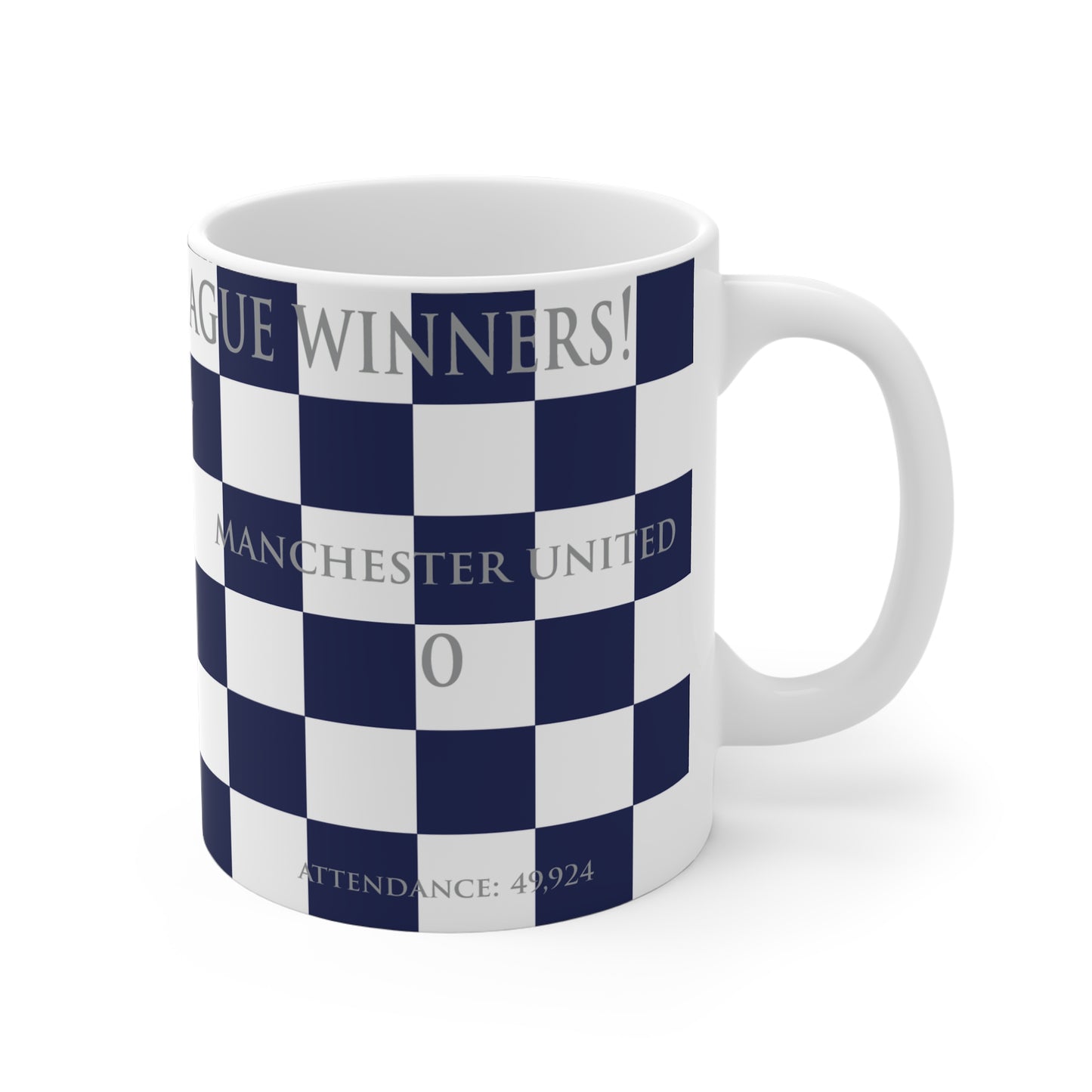 Tottenham Hotspur Europa League Winners Mug - Chequered