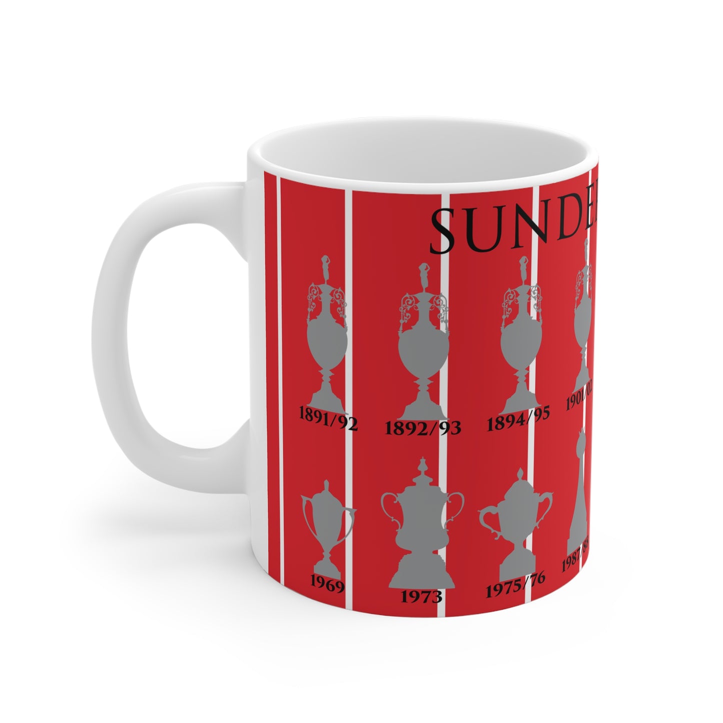Sunderland Trophies Collection Mug - Red