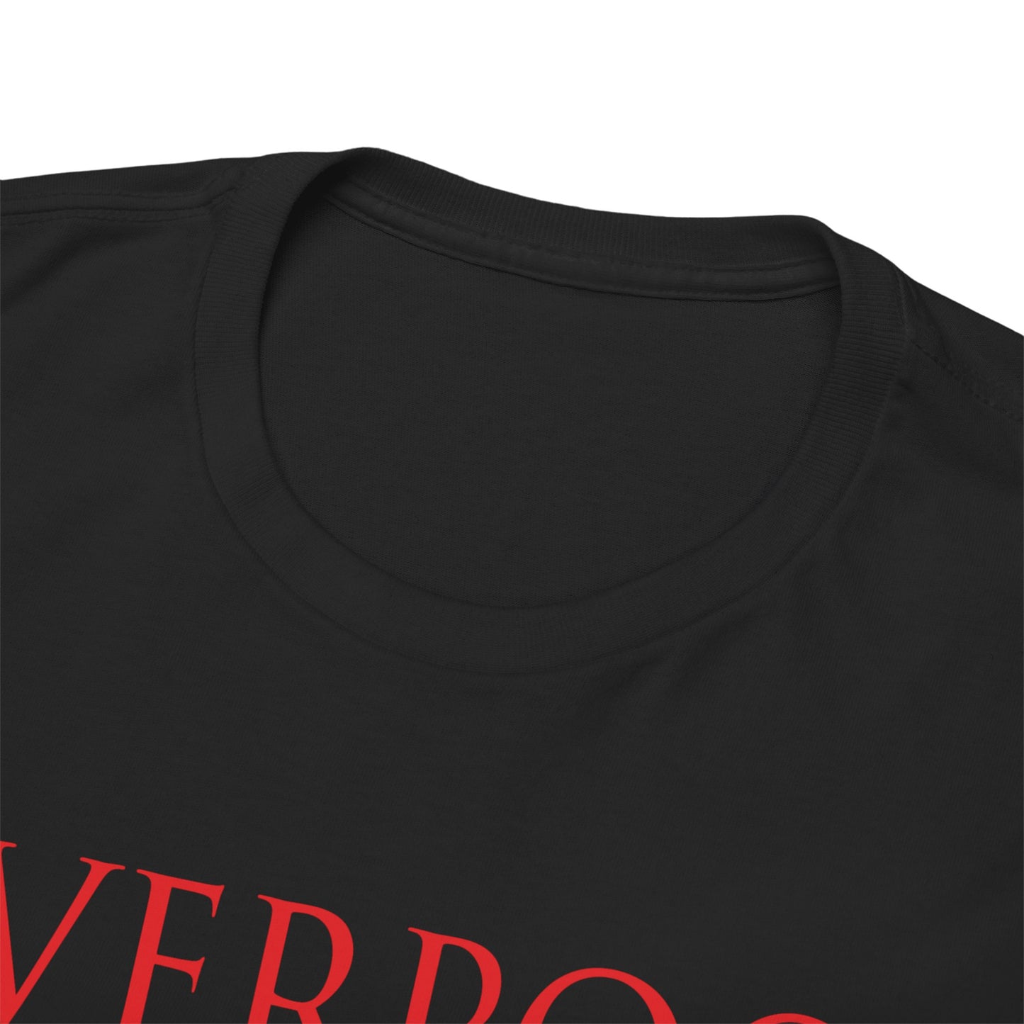 Liverpool Champions of Europe Unisex Heavy Cotton T-Shirt - Red/White/Black/Gold/Sport Grey/Charcoal
