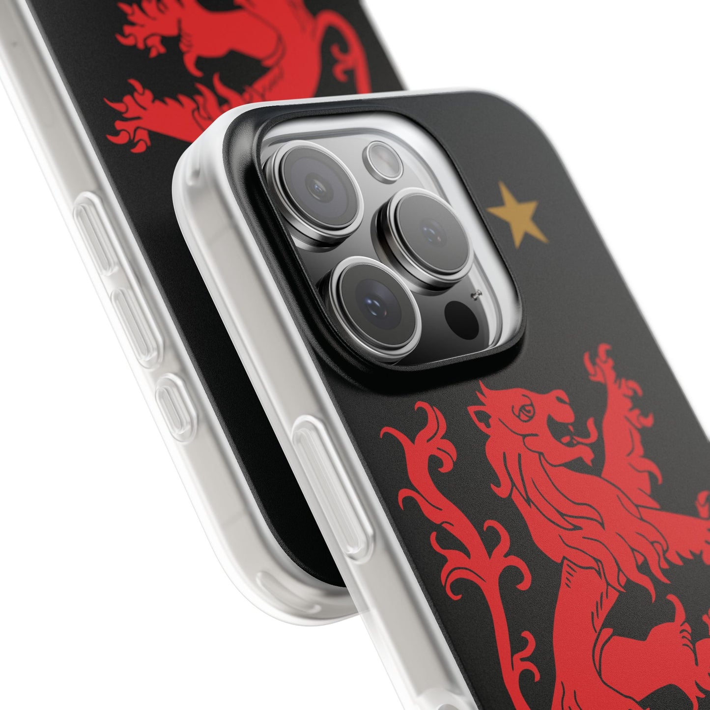 Aston Villa 150th Anniversary iPhone Flexi Case - Black