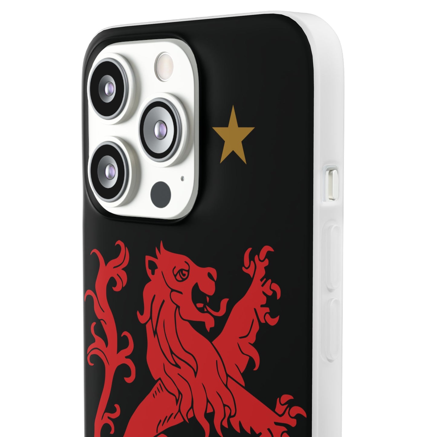 Aston Villa 150th Anniversary iPhone Flexi Case - Black