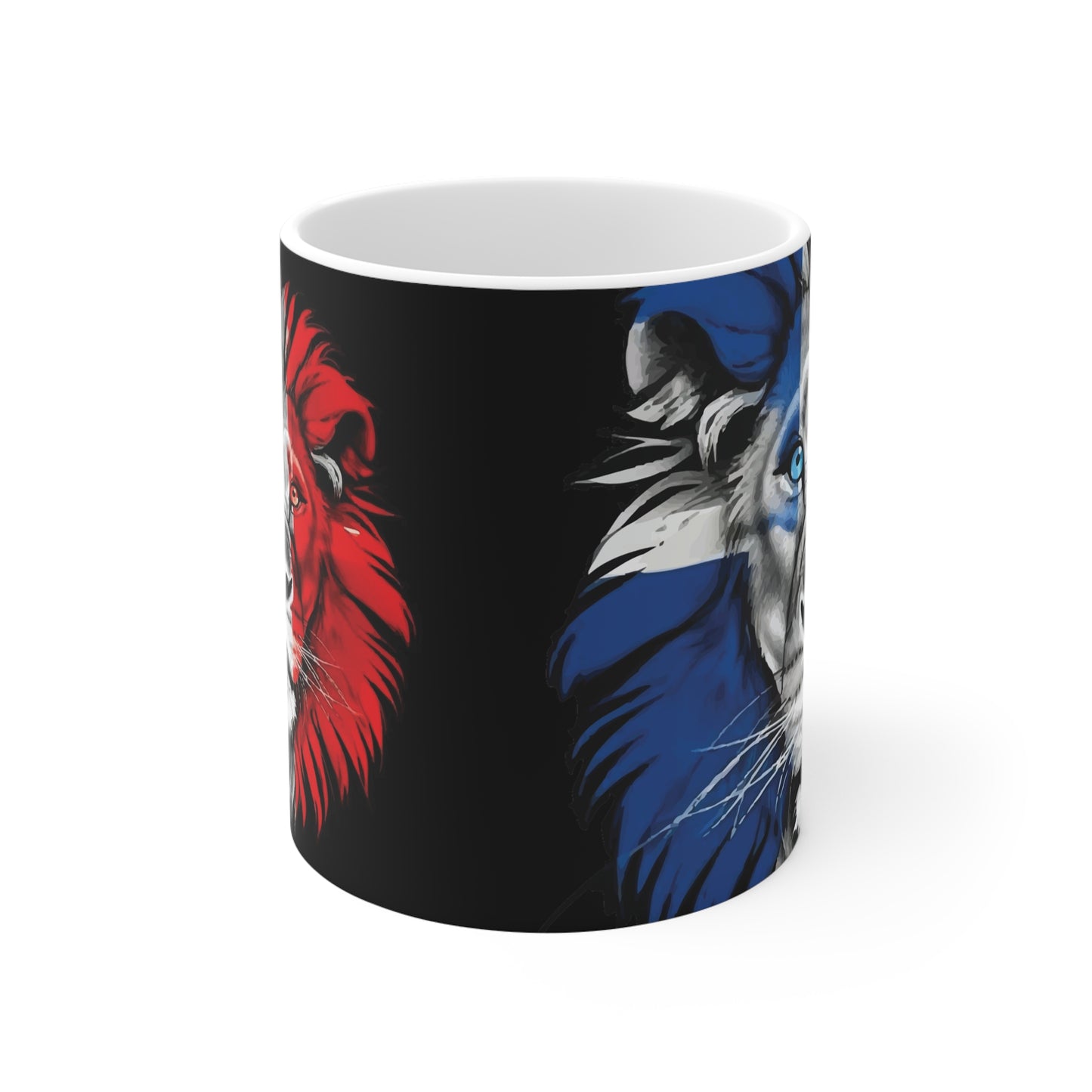 Great Britain Union Jack Lion design 11oz Mug