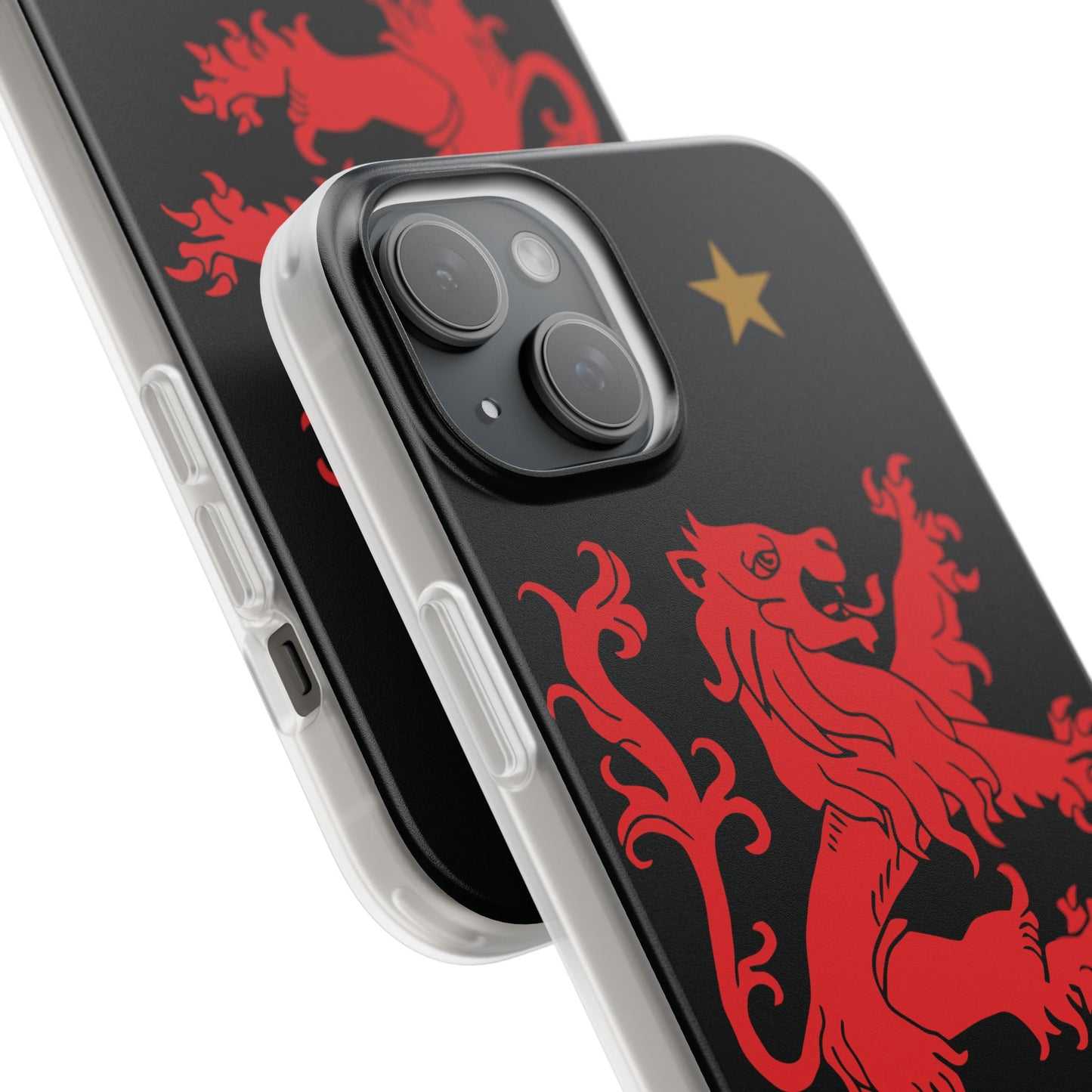 Aston Villa 150th Anniversary iPhone Flexi Case - Black