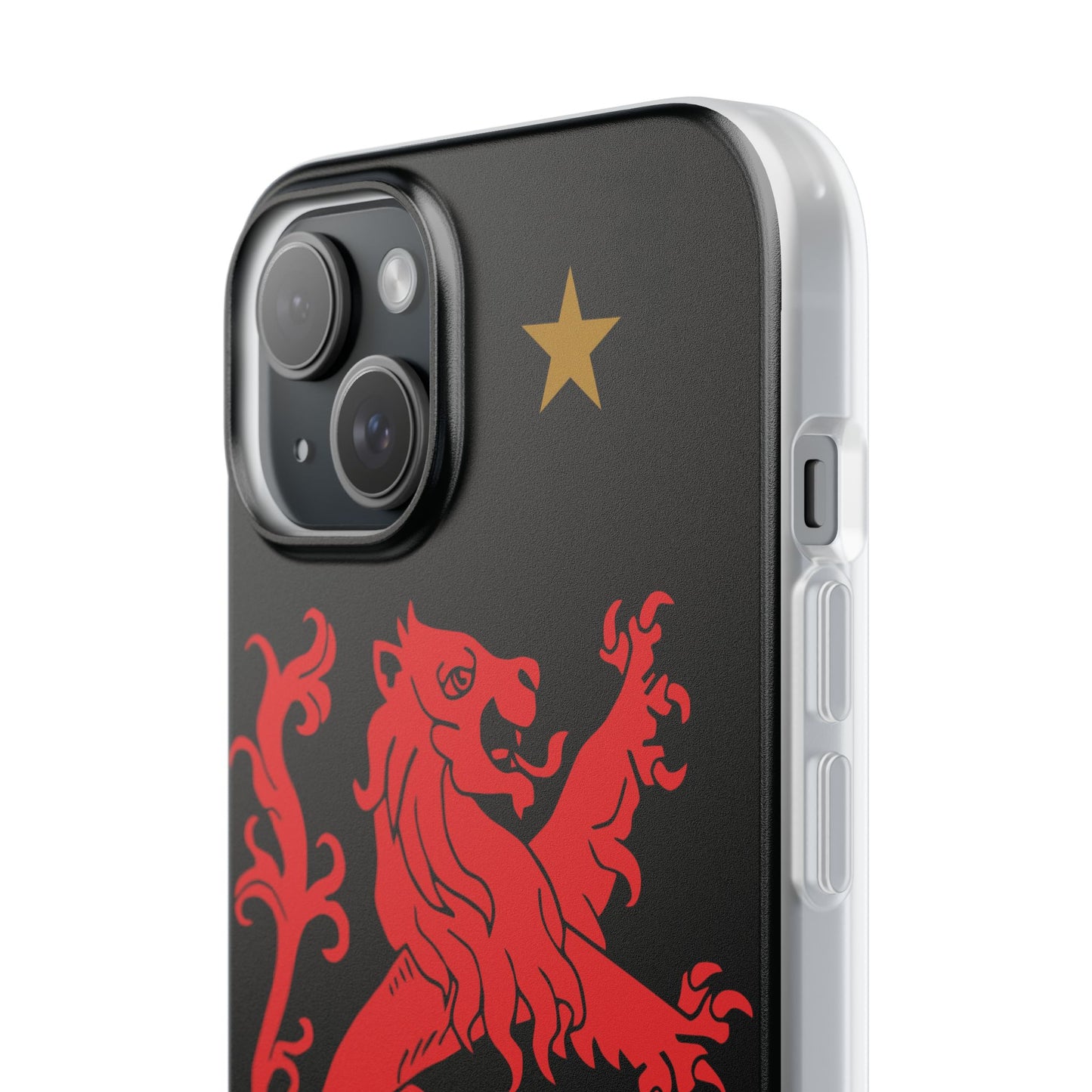Aston Villa 150th Anniversary iPhone Flexi Case - Black