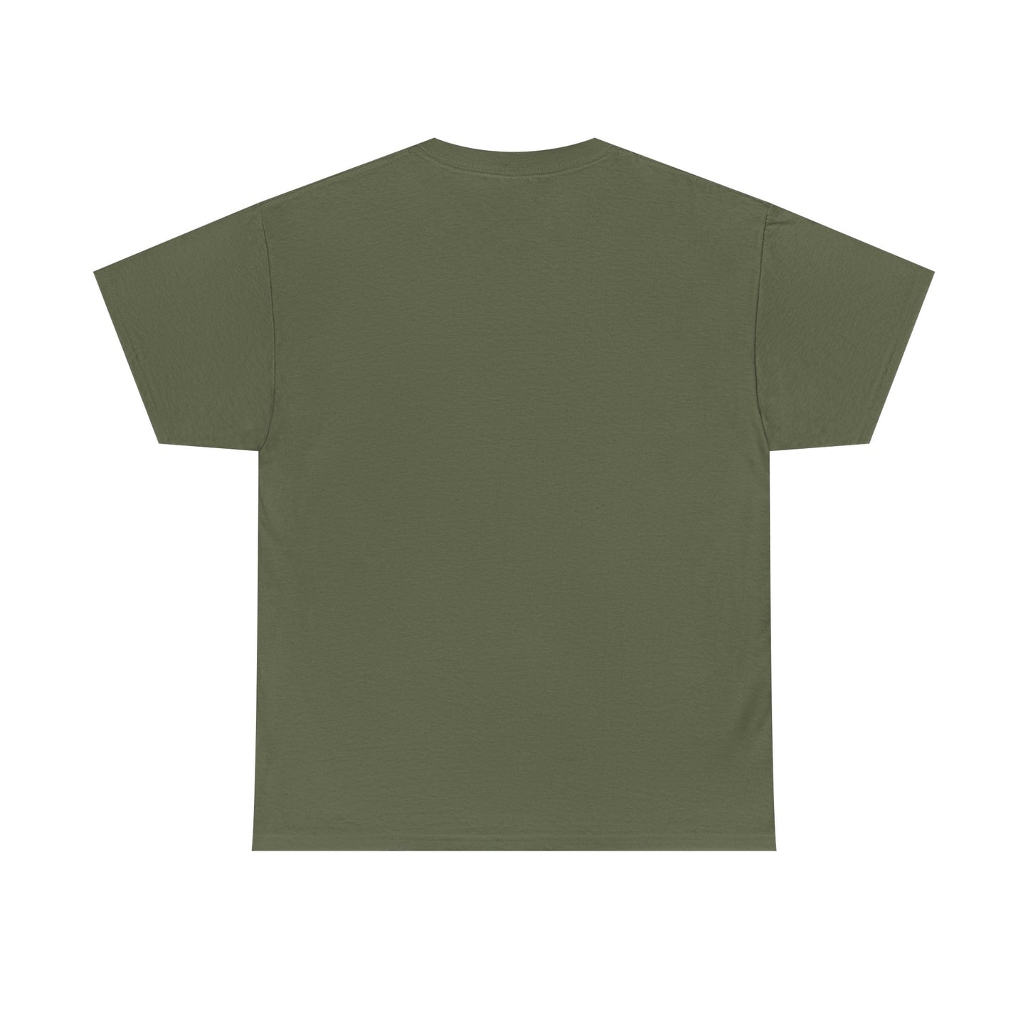 Celtic Clover & Trophies Unisex Heavy Cotton T-Shirt - Irish Green/Black/White/Gold/Sport Grey/Charcoal/Military Green/Forest Green