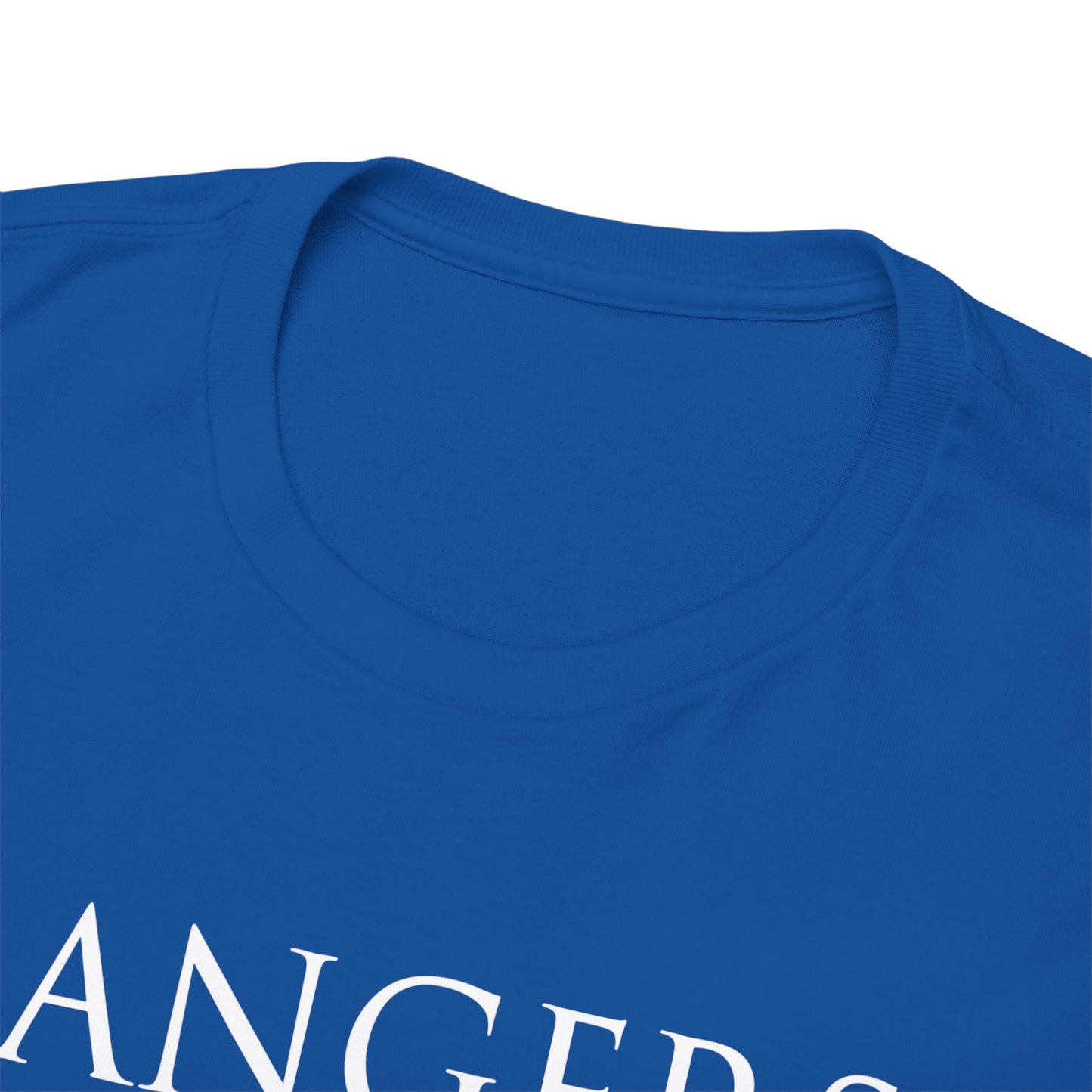 Rangers Lion & Trophies Unisex Heavy Cotton T-Shirt - Royal/White/Black/Sport Grey/Navy/Red