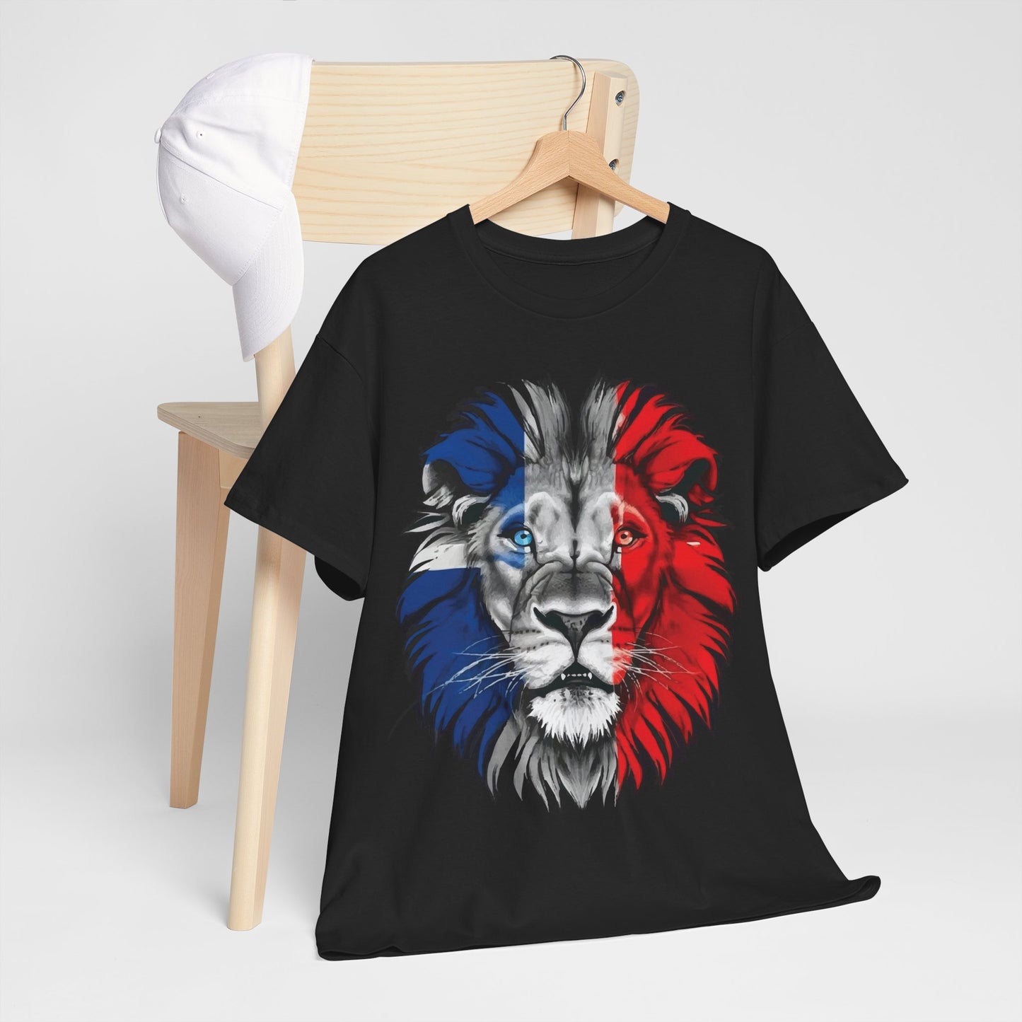 Great Britain Lion Black Unisex Heavy Cotton T-Shirt