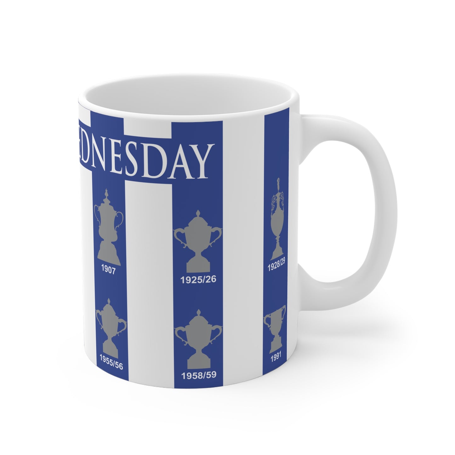 Sheffield Wednesday Trophies Collection Mug - White Text Header