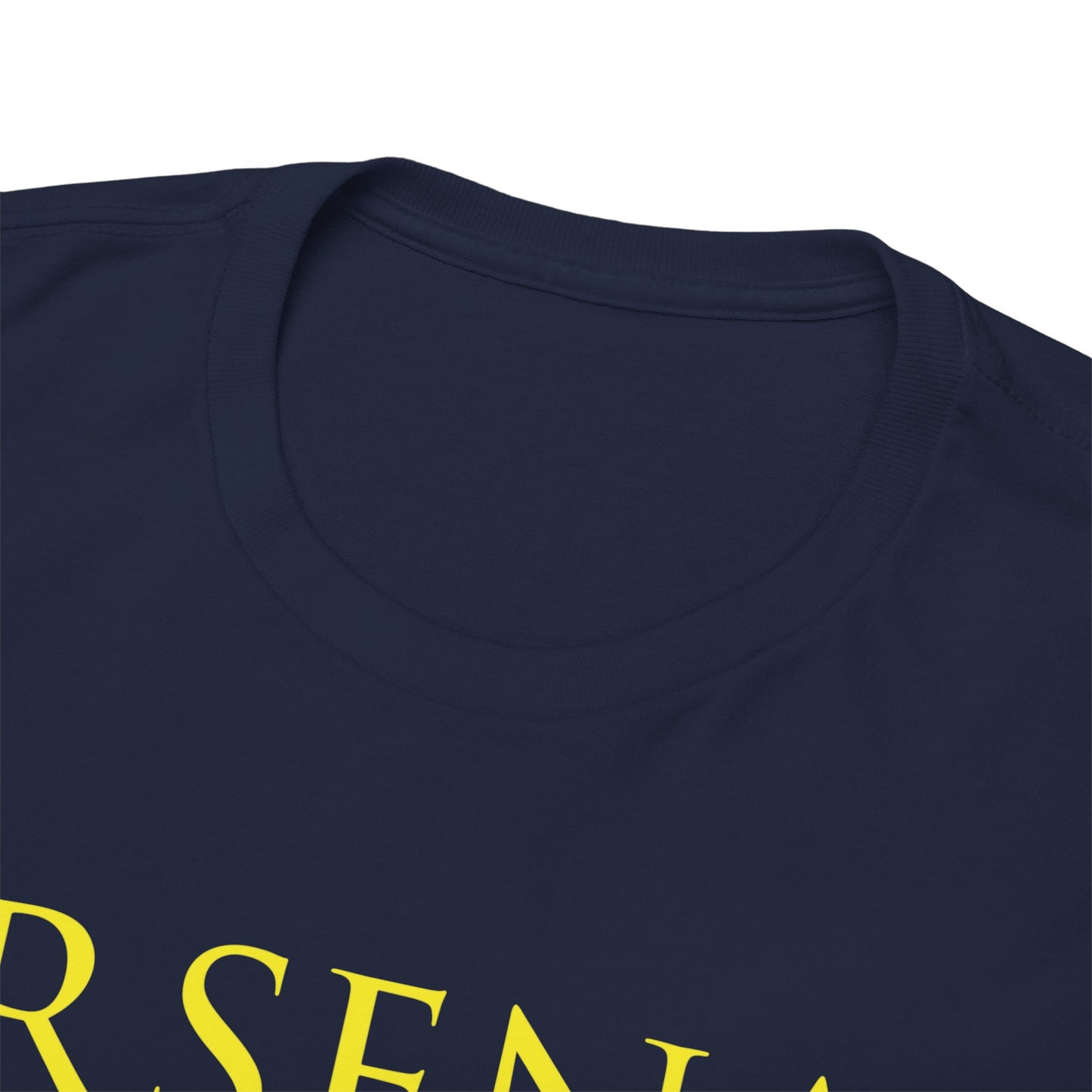 Arsenal Cannon & Trophies Collection Unisex Heavy Cotton T-Shirt - Red/Black/White/Sport Grey/Royal/Gold/Navy