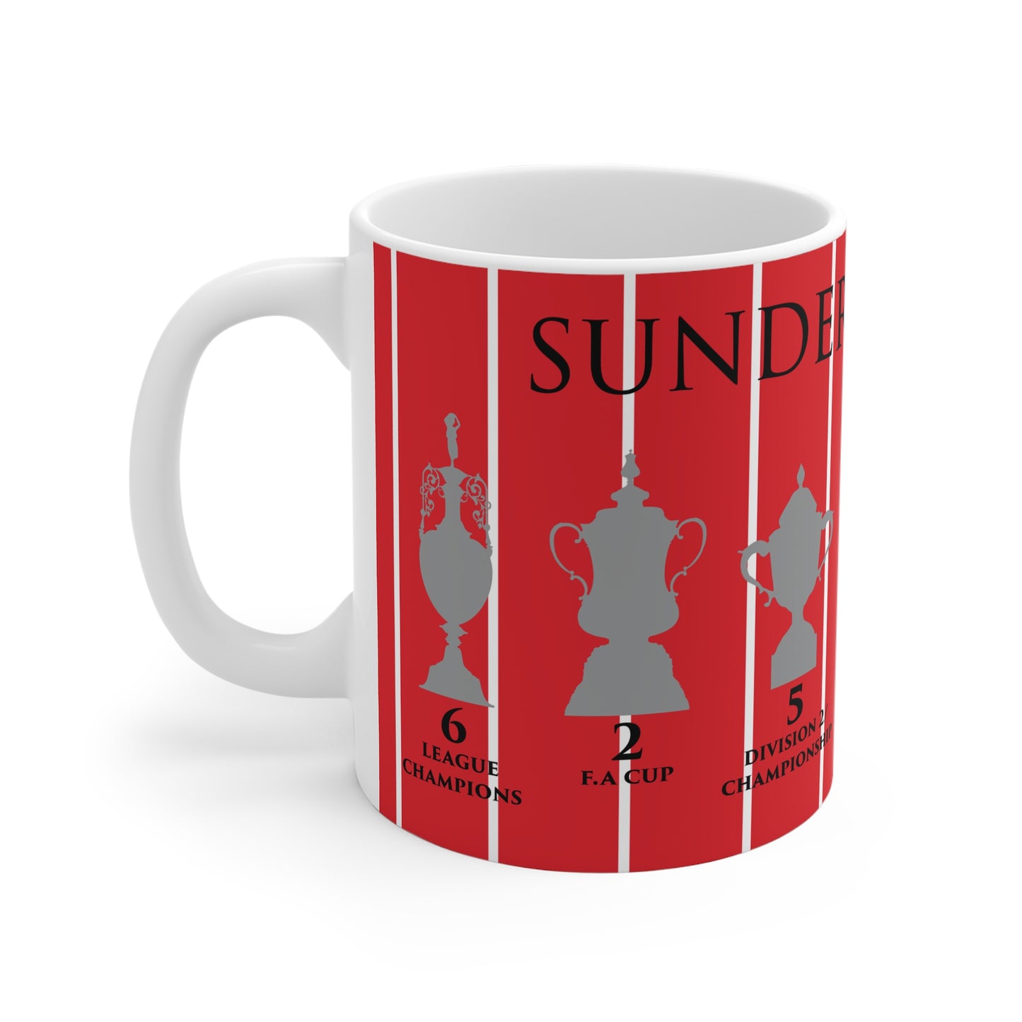 Sunderland Trophies Mug - Red