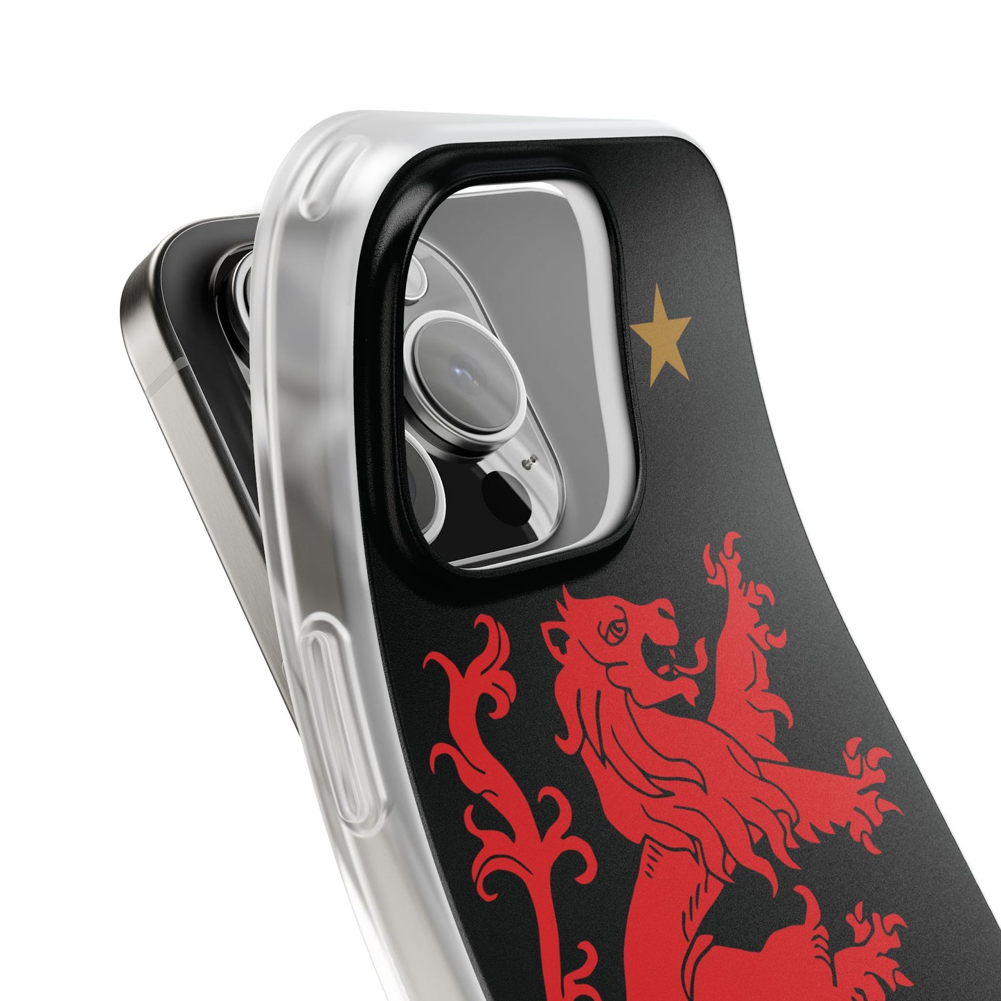Aston Villa 150th Anniversary iPhone Flexi Case - Black