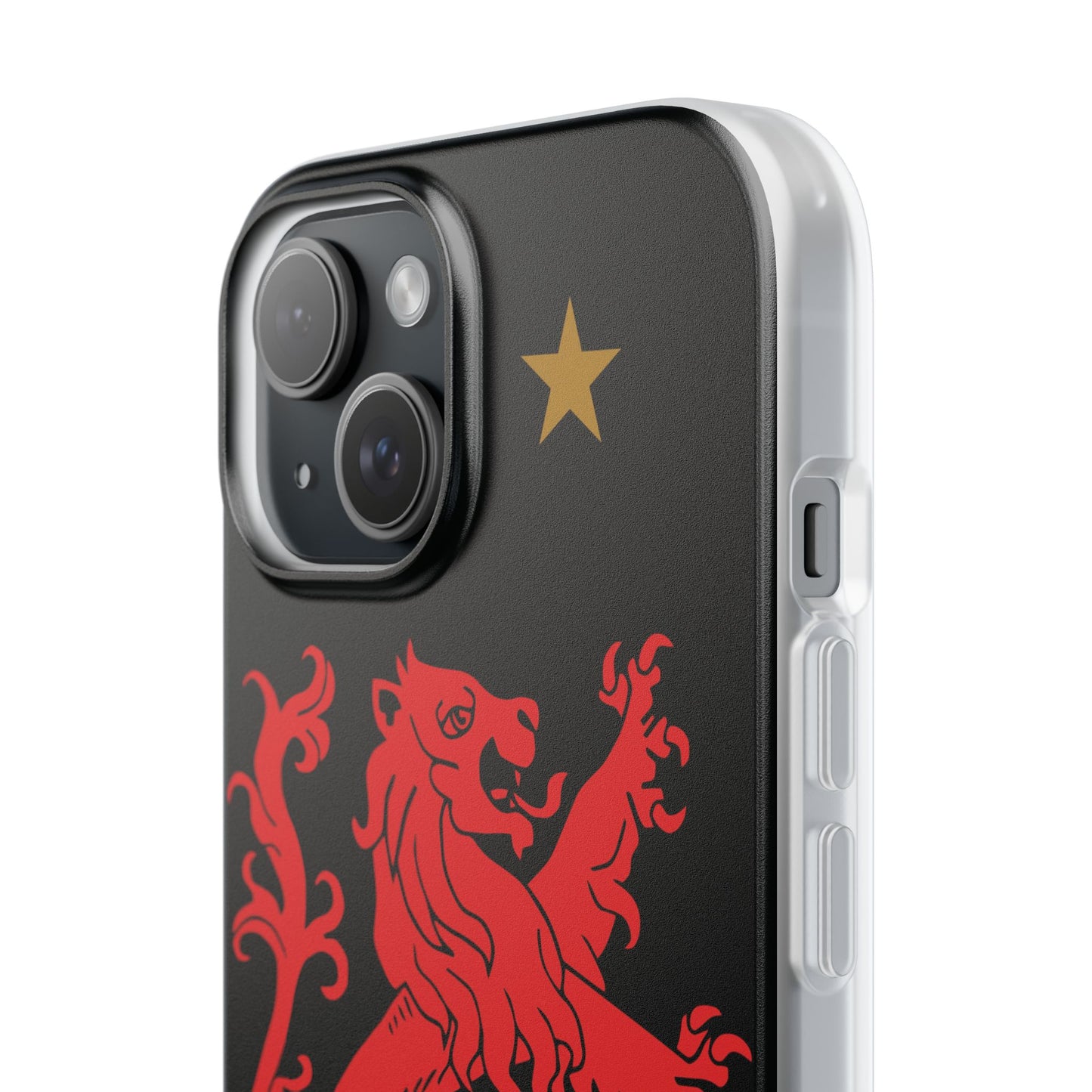 Aston Villa 150th Anniversary iPhone Flexi Case - Black