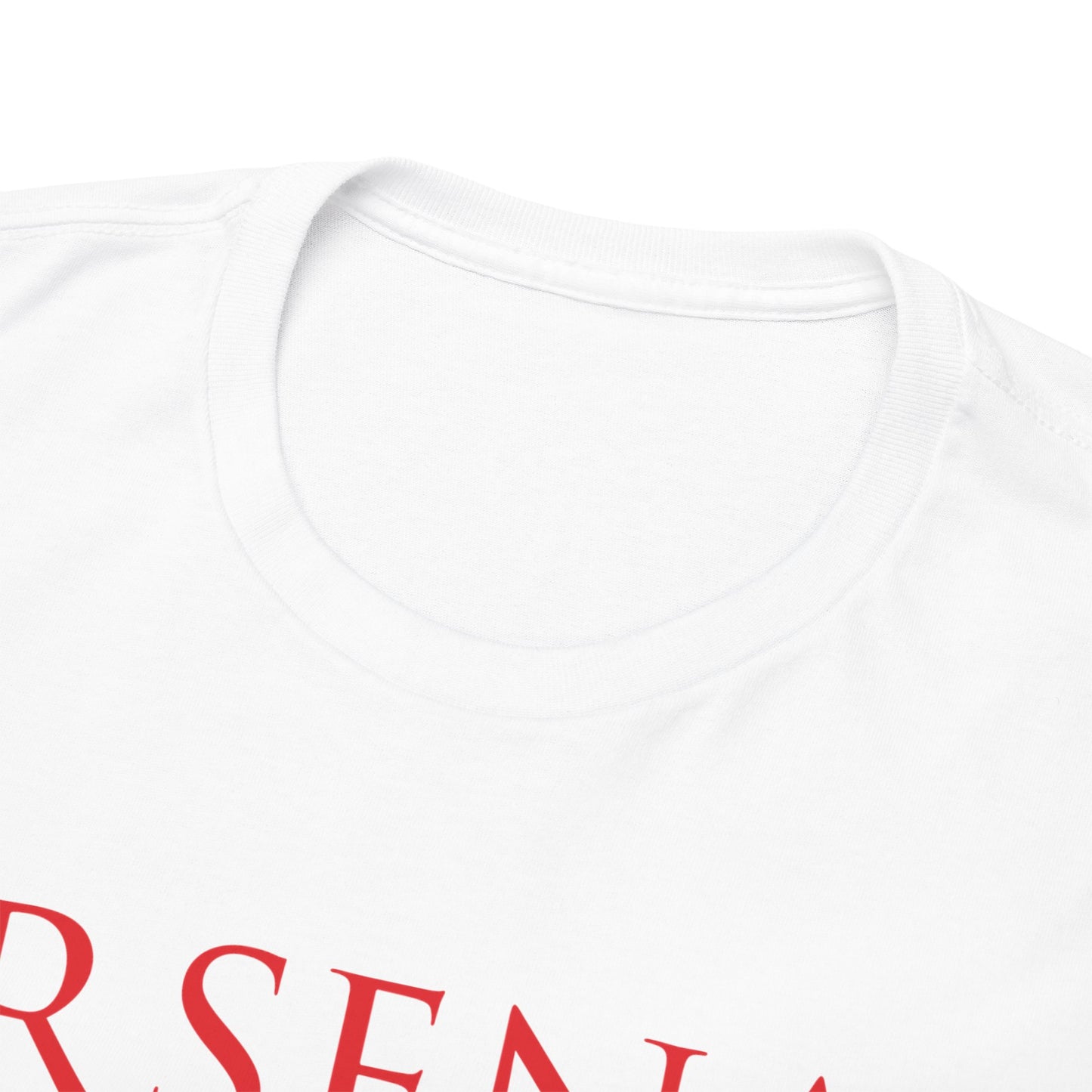 Arsenal Trophies Collection Unisex Heavy Cotton T-Shirt - Red/White/Black/Gold/Royal/Charcoal/Navy