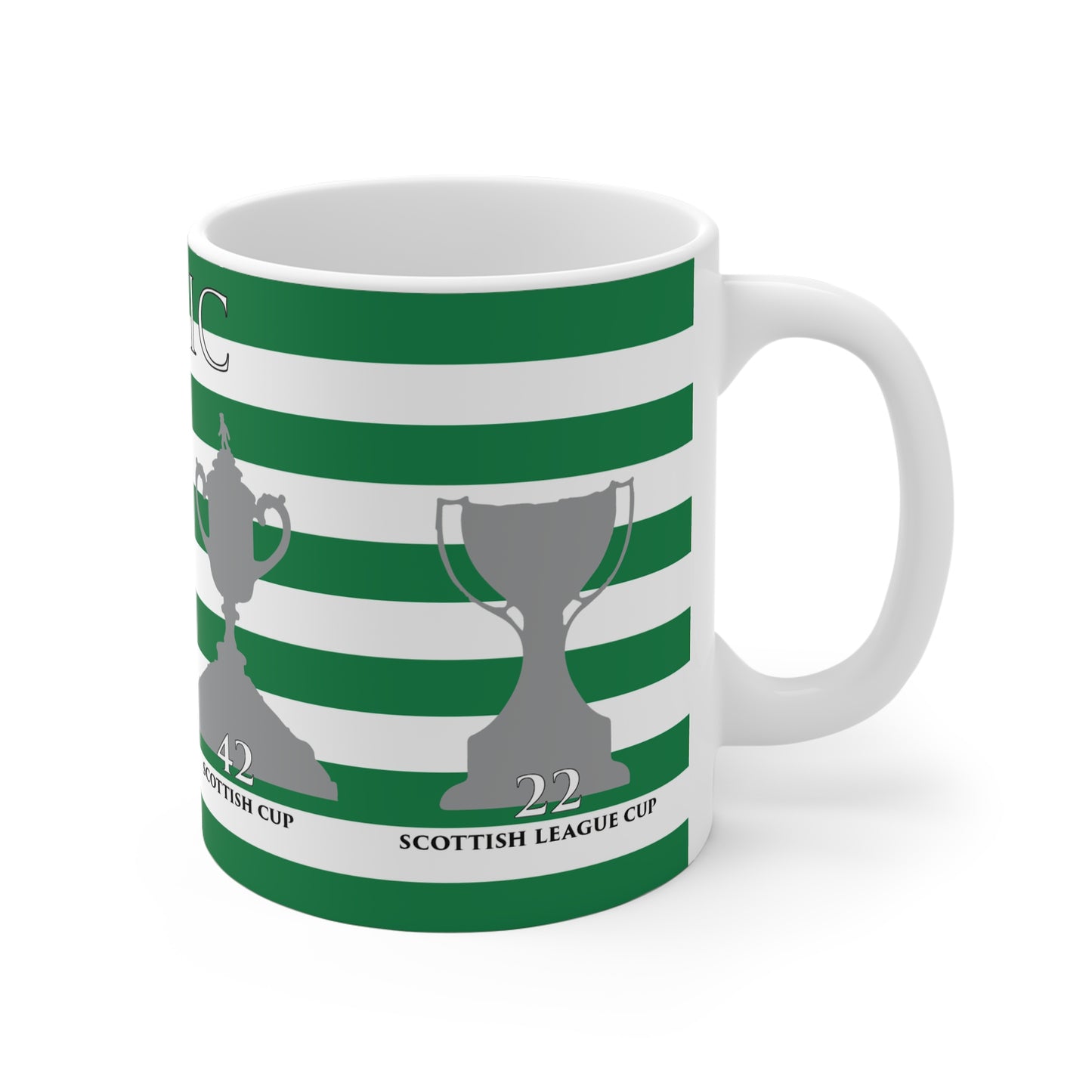 Celtic Trophies Mug - Hoops