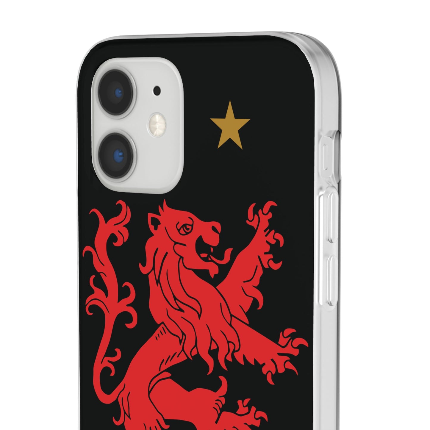 Aston Villa 150th Anniversary iPhone Flexi Case - Black