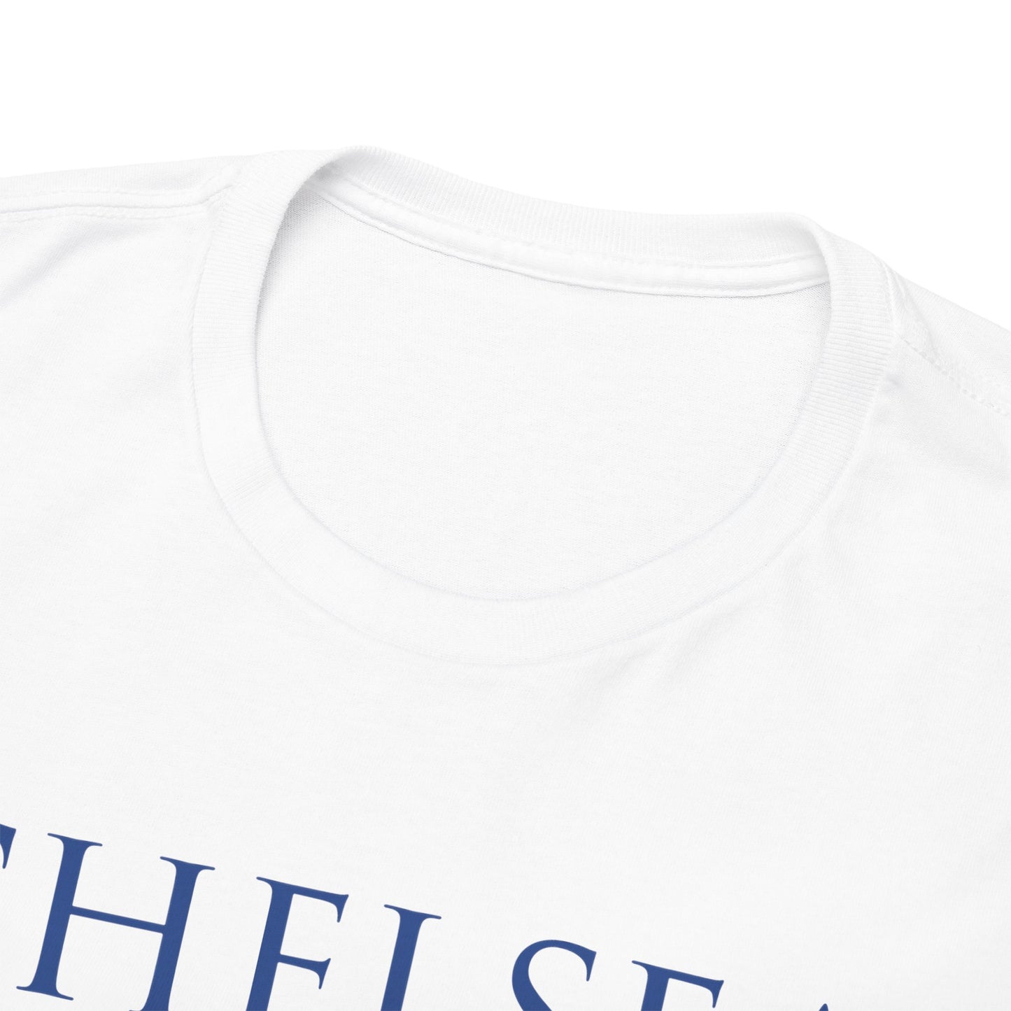 Chelsea Trophies Unisex Heavy Cotton T-Shirt - Royal/White/Black/Gold/Navy