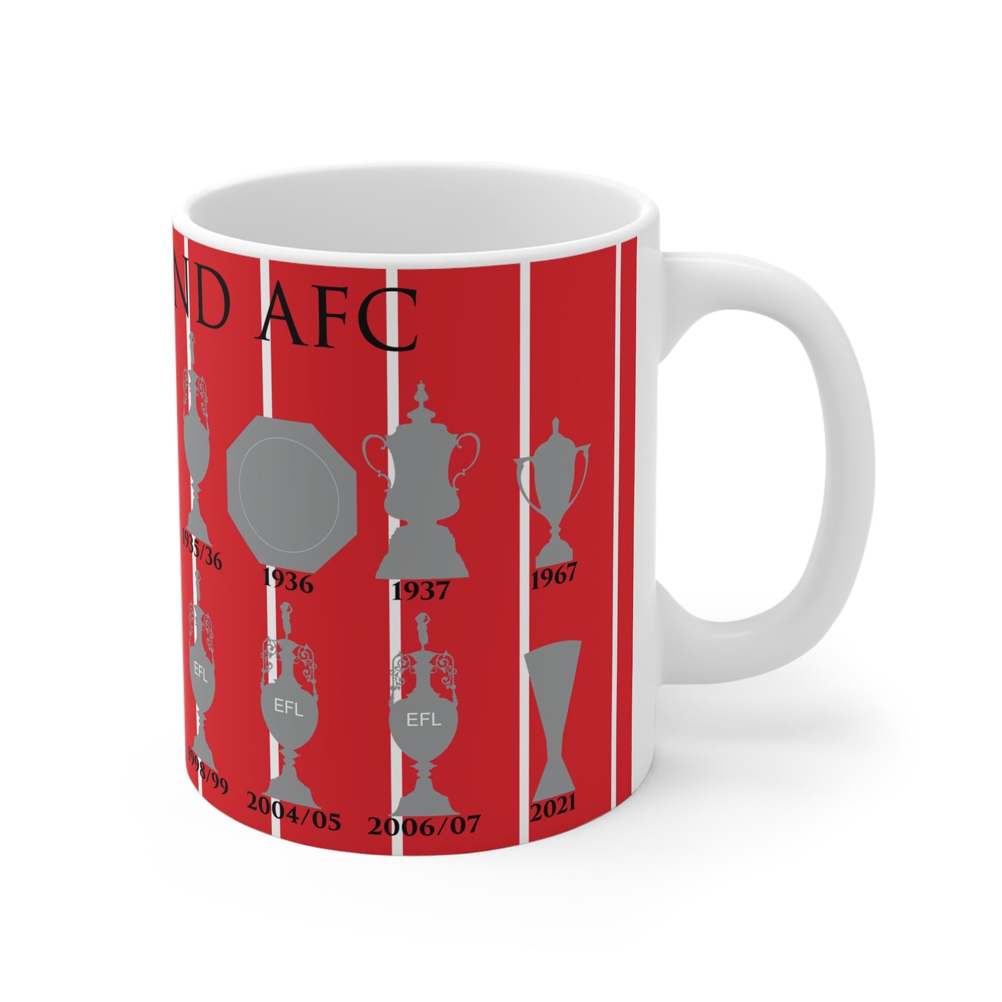 Sunderland Trophies Collection Mug - Red