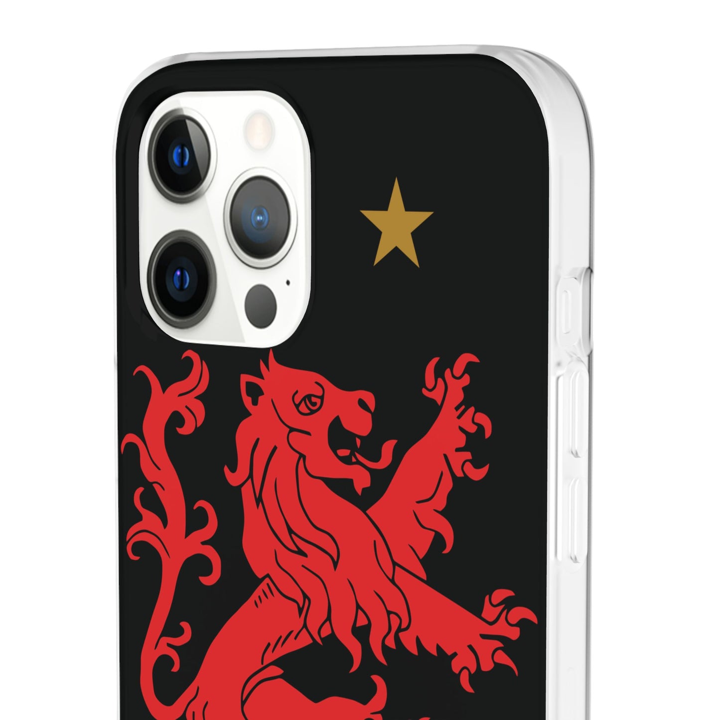 Aston Villa 150th Anniversary iPhone Flexi Case - Black