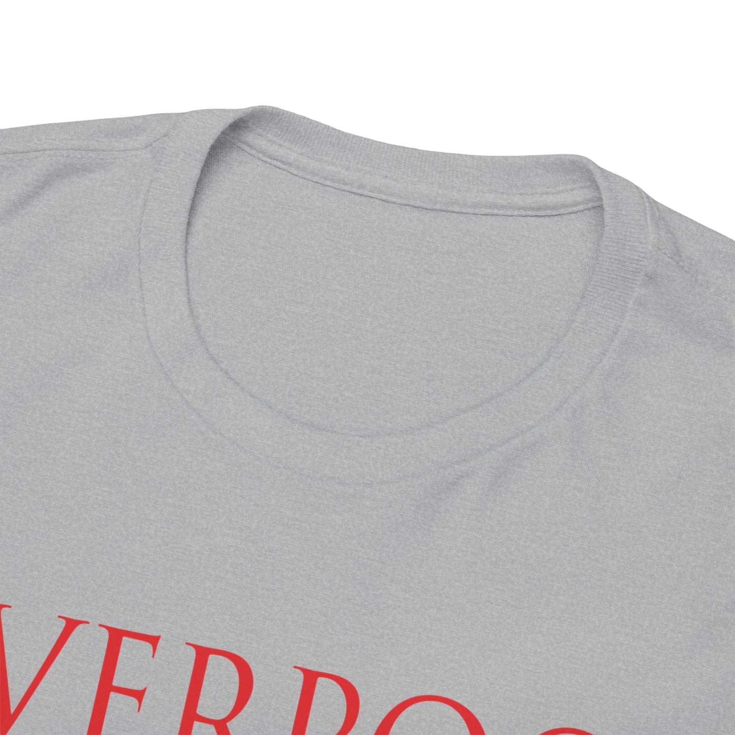 Liverpool Champions of Europe Unisex Heavy Cotton T-Shirt - Red/White/Black/Gold/Sport Grey/Charcoal