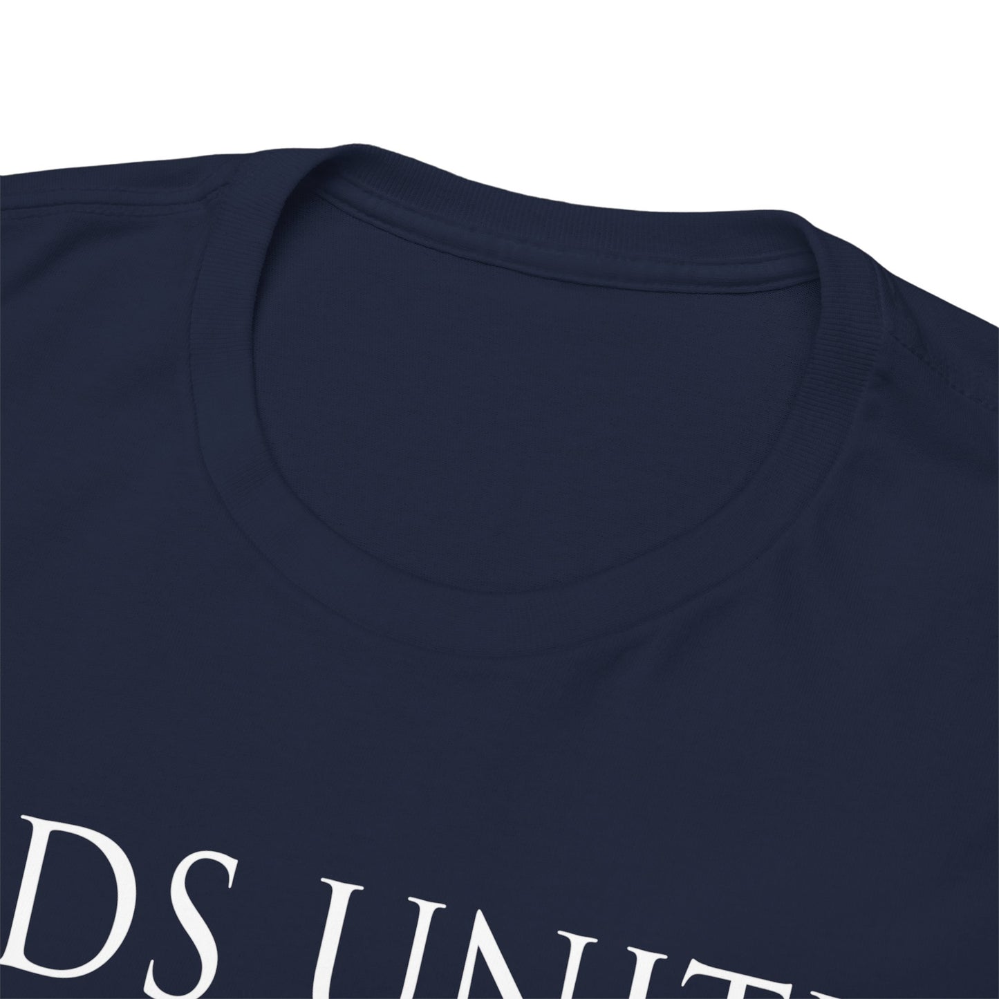 Leeds United Trophies Unisex Heavy Cotton T-Shirt - White/Black/Gold/Royal/Navy