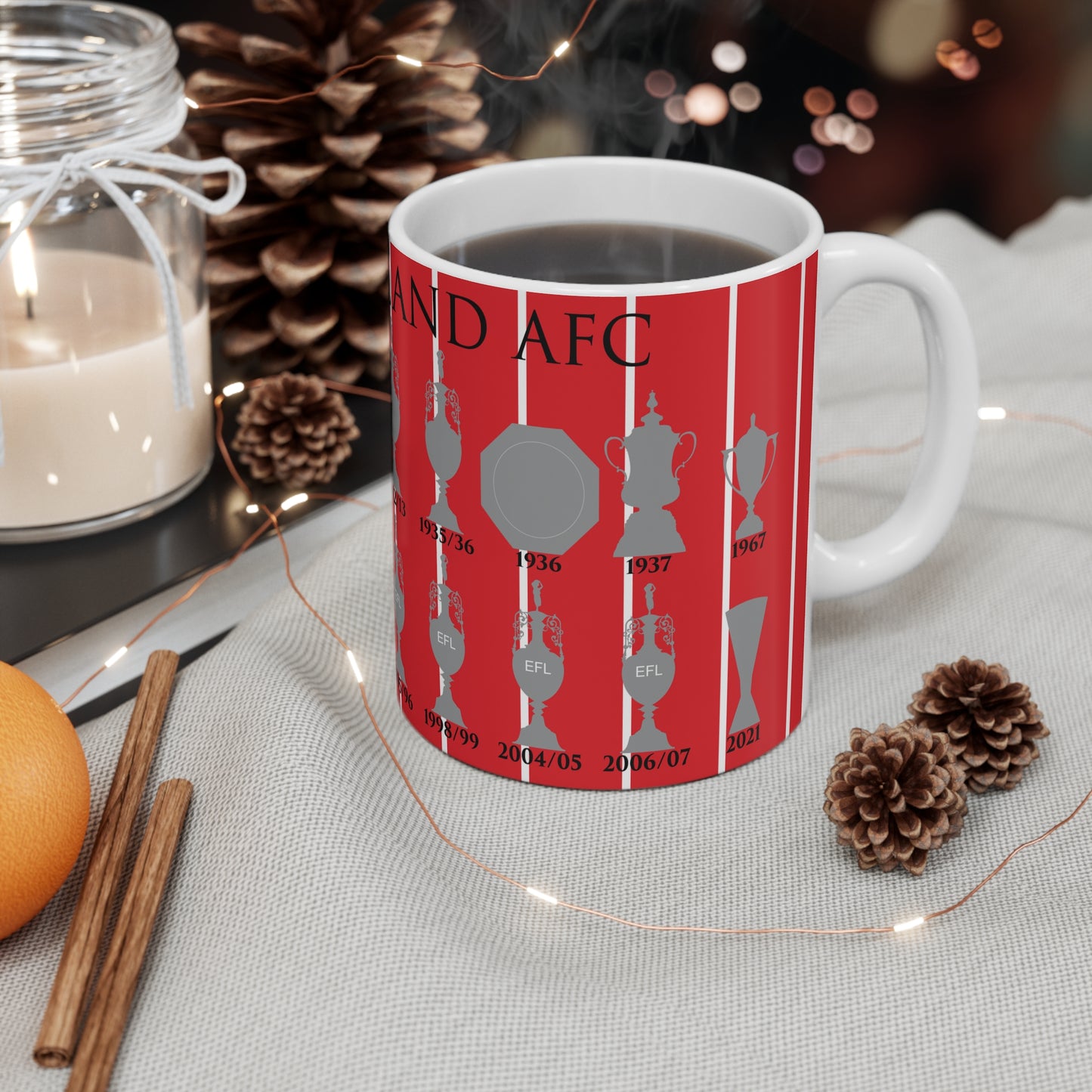 Sunderland Trophies Collection Mug - Red