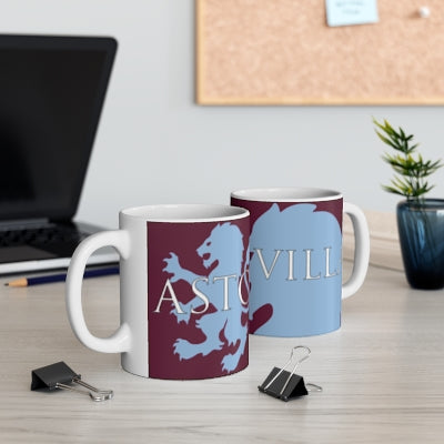 Aston Villa Lion Mug - Claret