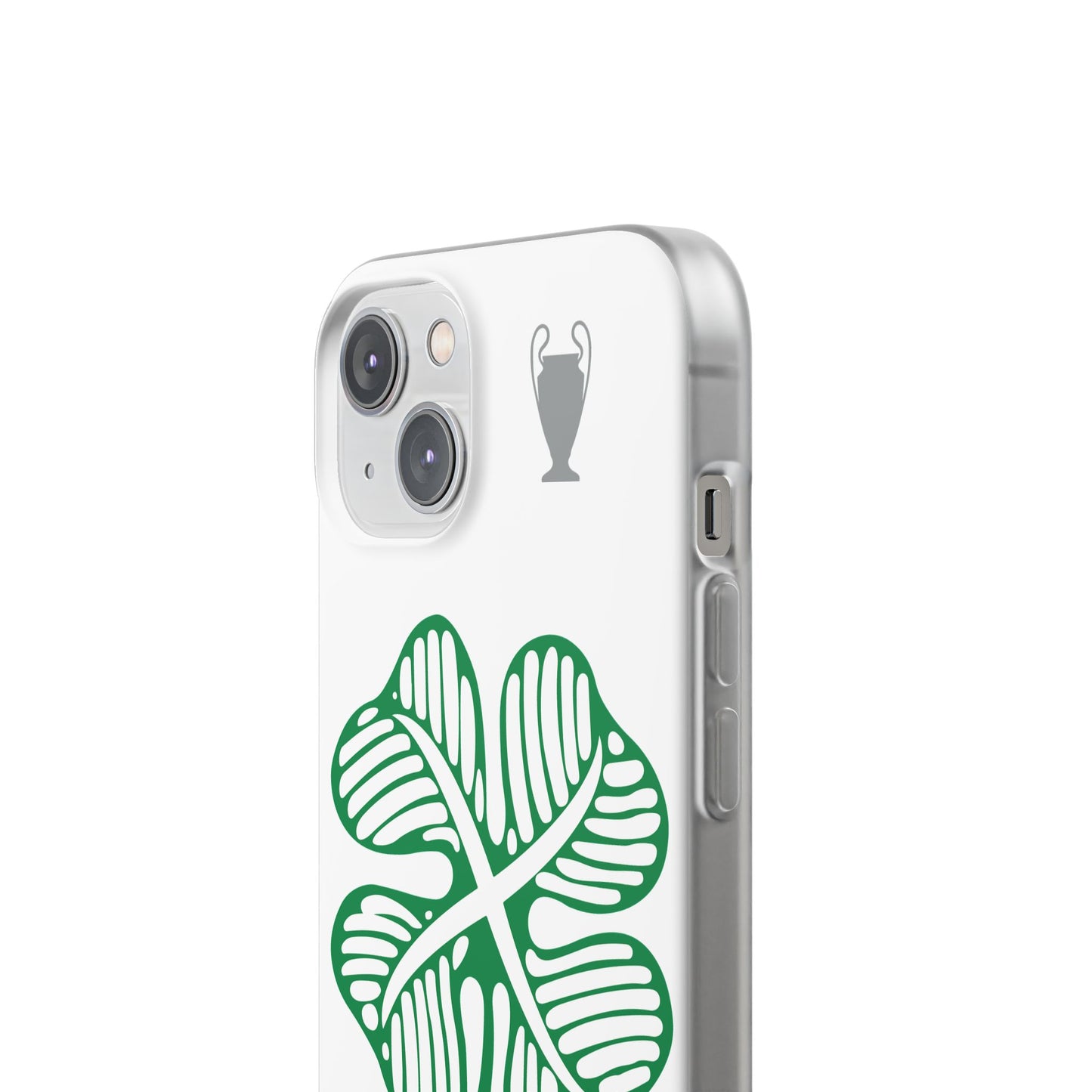 Celtic White iPhone Flexi Case - iPhone 16, 15, 14, Plus/Pro/pro Max